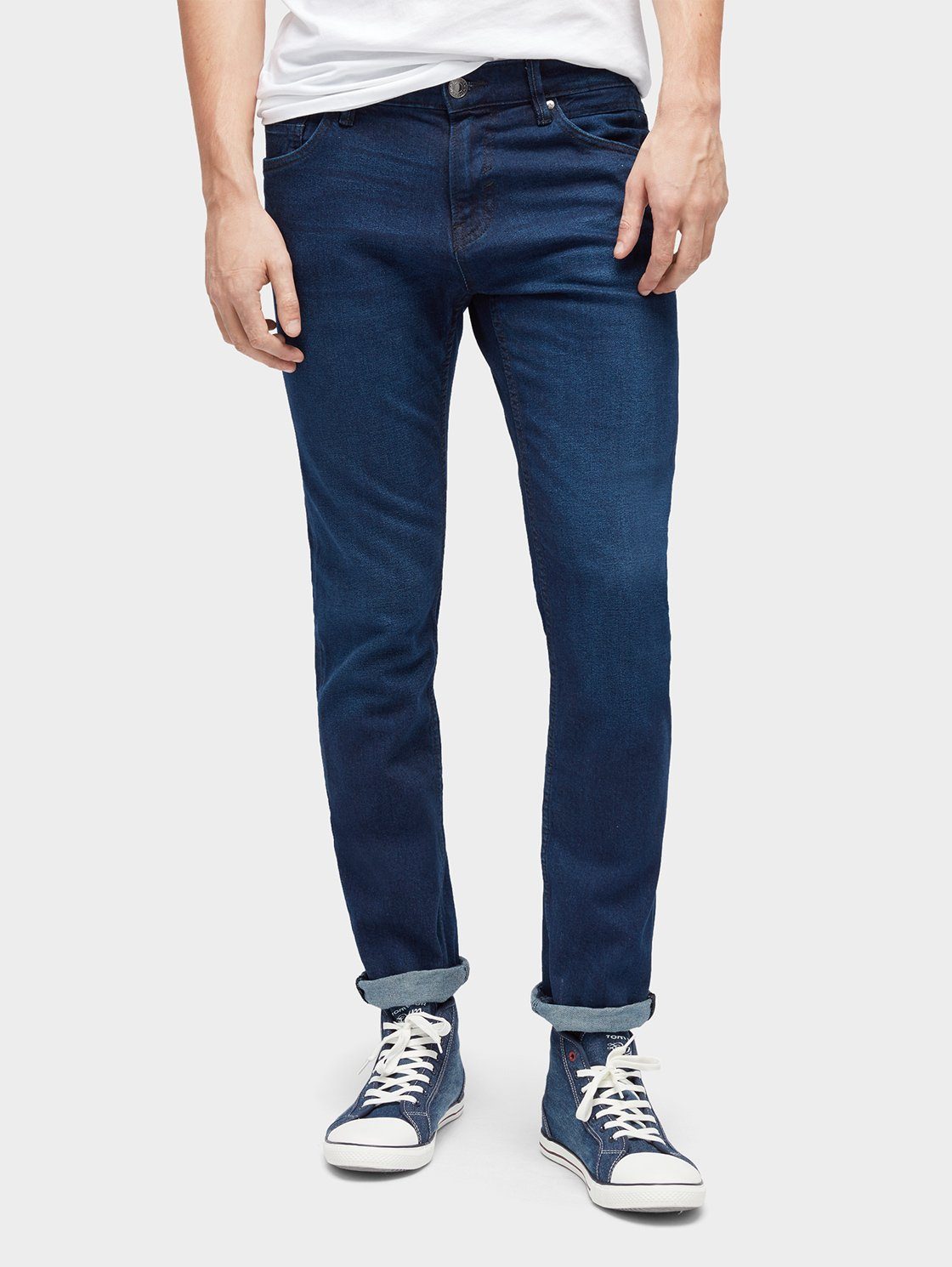Tom Tailor Denim SlimfitJeans »Aedan Slim Jeans«, Mit Reißverschluss