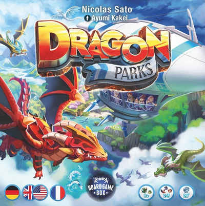 Board Game Box Spiel, Brettspiel »Dragon Parks«