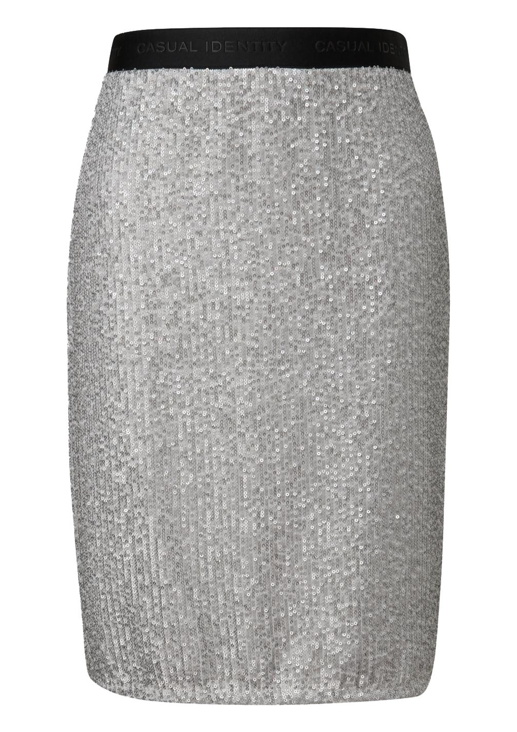 comma casual identity Paillettenrock Chiffon-Rock mit günstig online kaufen