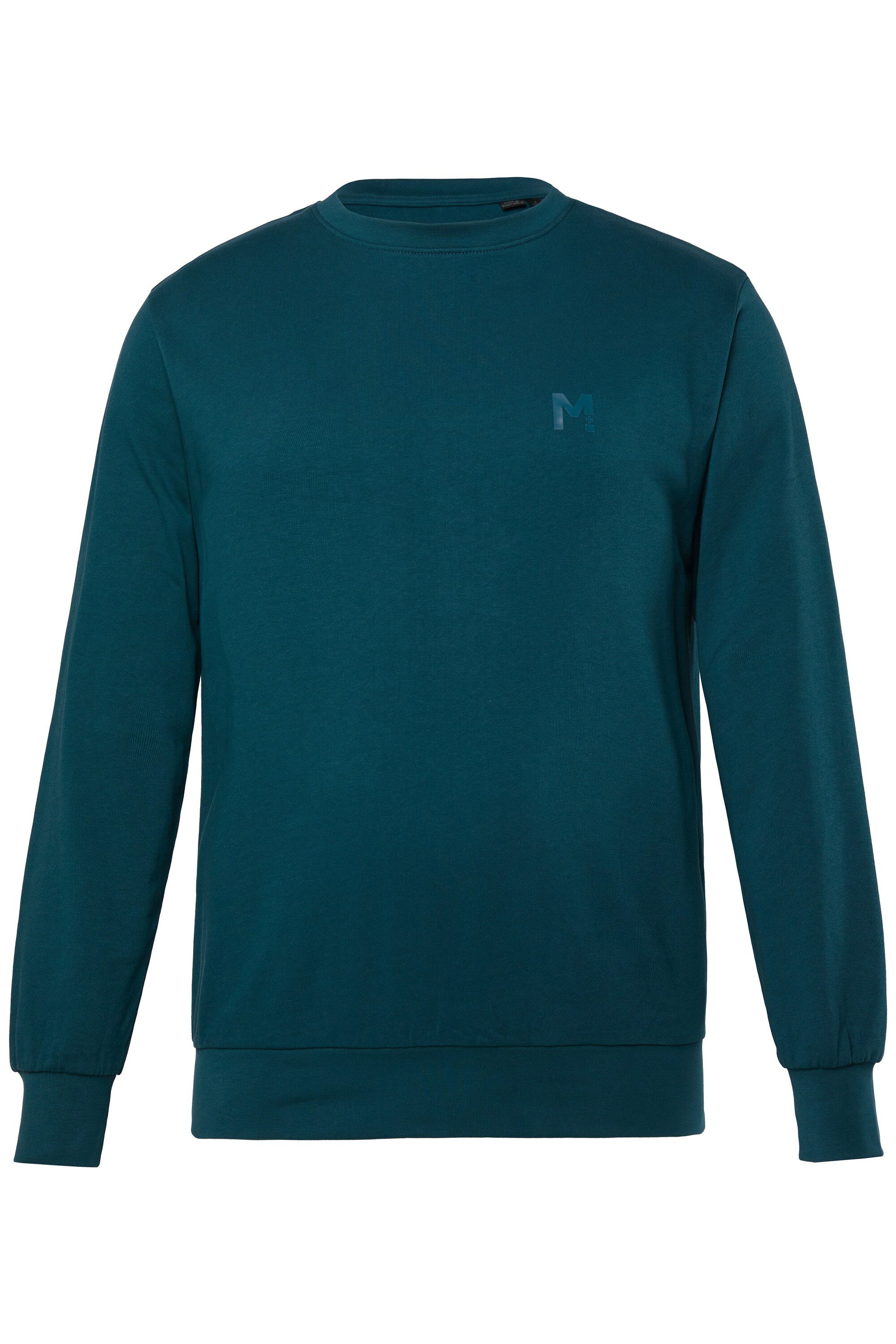 Men Plus Sweatshirt Sweatshirt Basic Rundhalsausschnitt günstig online kaufen