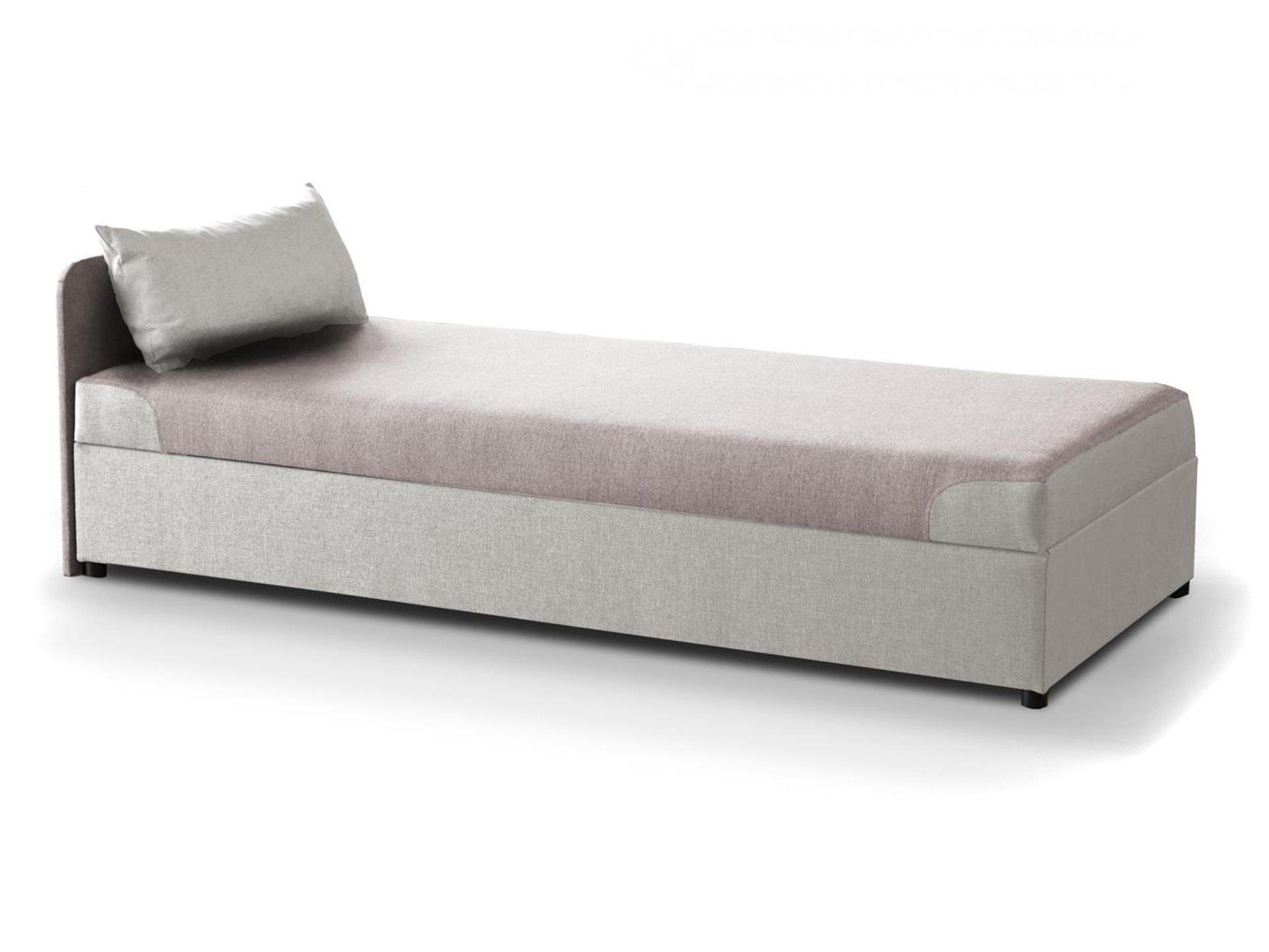 Beautysofa Schlafsofa Roland, 90 x 200 cm Einzelsofa, Strukturgewebe-Bezug Sofa, mit Relaxfunktion