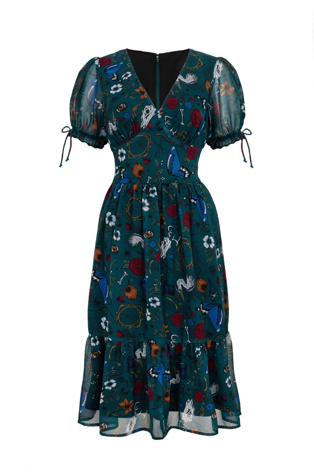 Hell Bunny A-Linien-Kleid Sianna Midi Dress günstig online kaufen