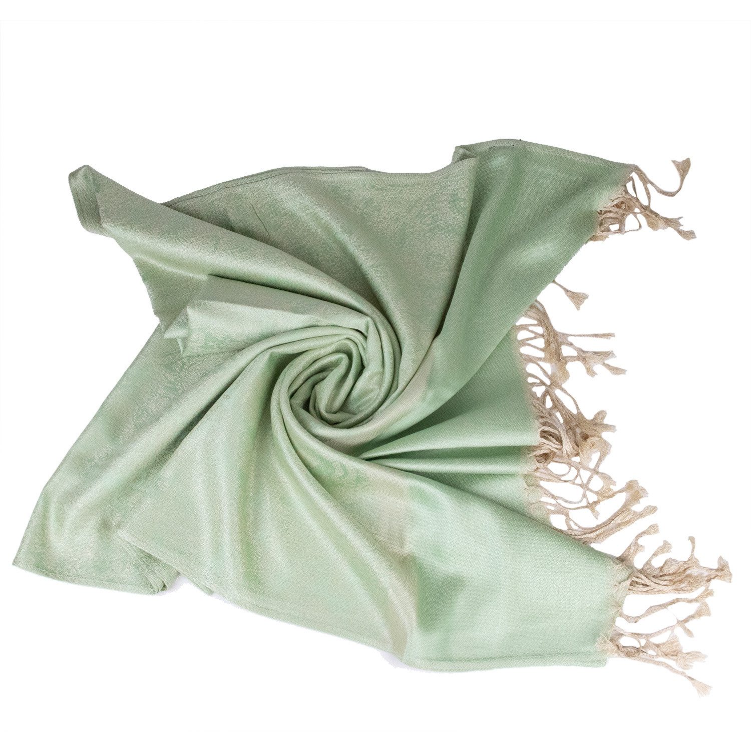 Trachtenland Schal Halstuch aus Viscose - Stola Schal 185 x 70 cm, L