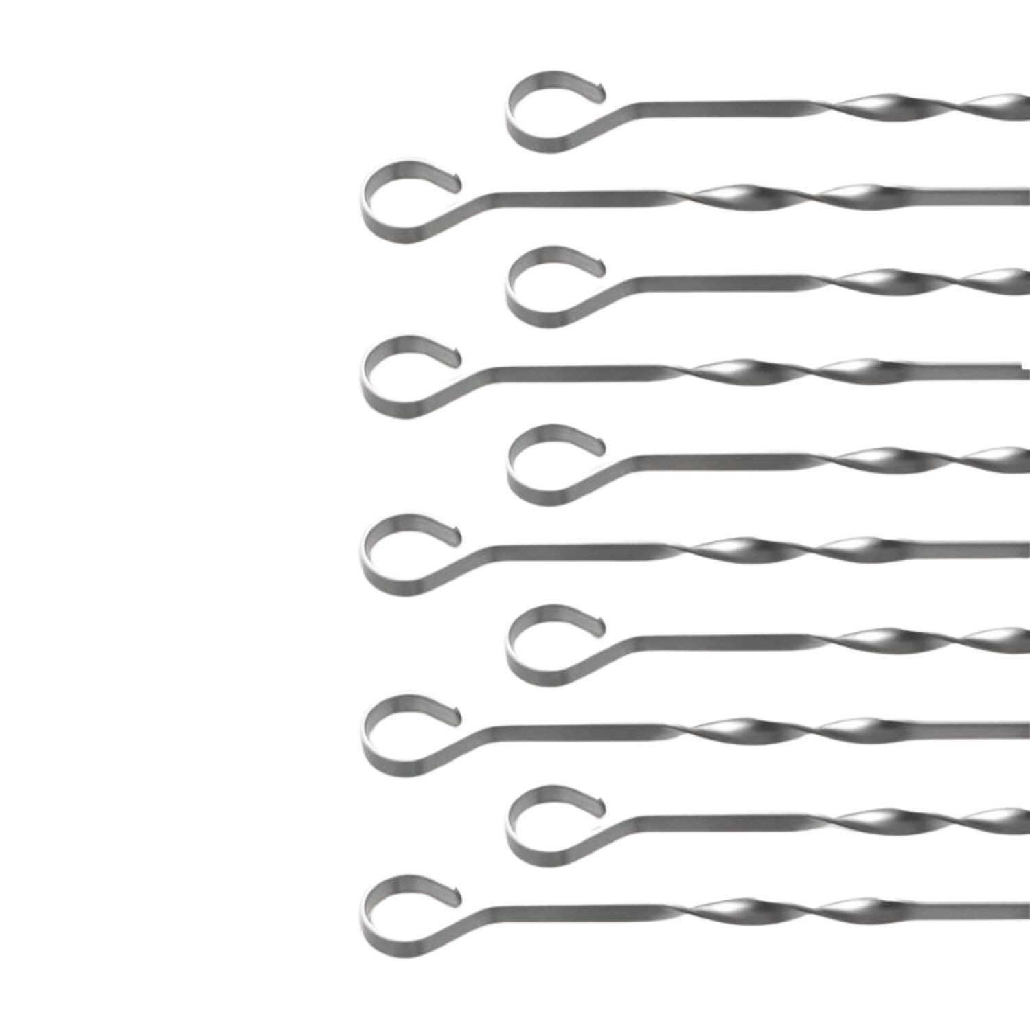 Thüros Grillspieß Thüros Schaschlik-Spieße aus Edelstahl 10er-Set