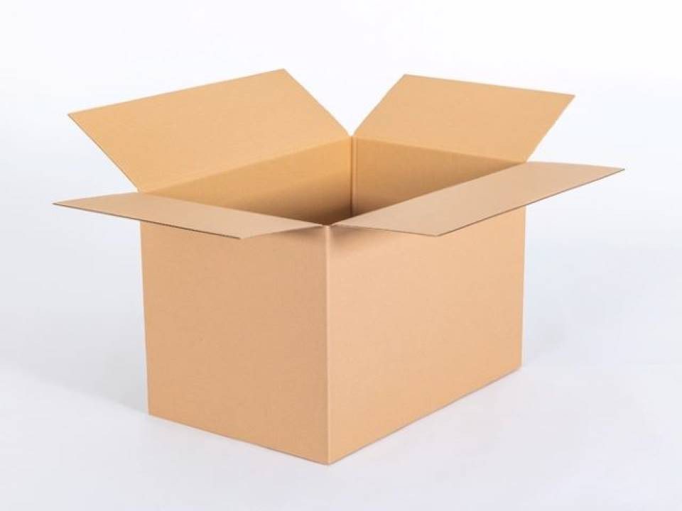 DM-Handel Versandkarton Faltkarton 600x400x400 mm C530 g/m² 1-Wellig FEFCO 0201 Braun, Verpackung Standardkarton für Amazon, DHL