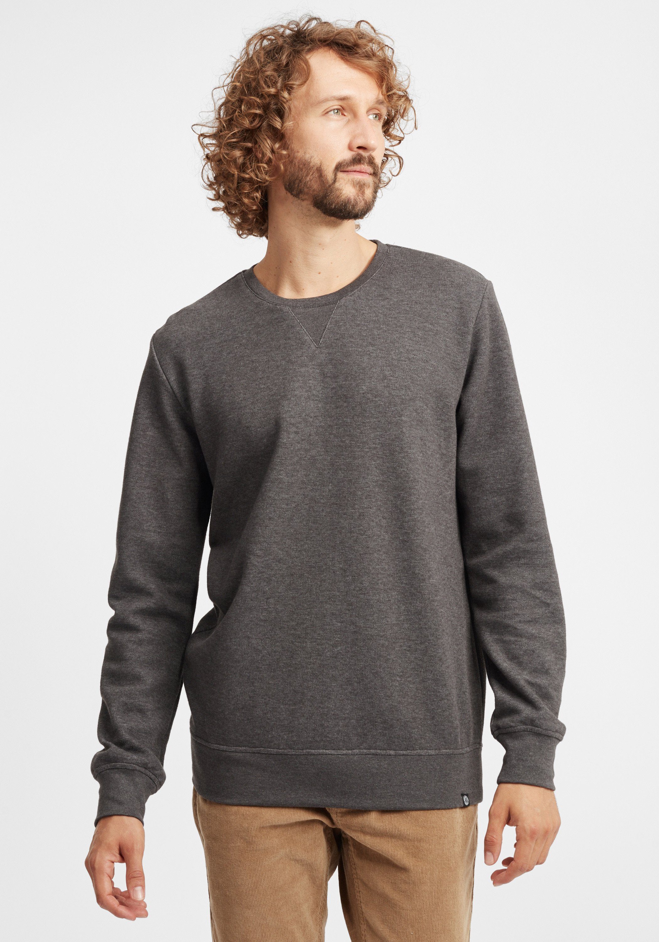 !Solid Sweatshirt SDTemet Sweatpulli Dark Grey Melange (1940071)