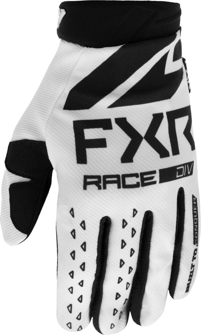 FXR Motorradhandschuhe Reflex 2023 Motocross Handschuhe White/Black | Motorradhandschuhe