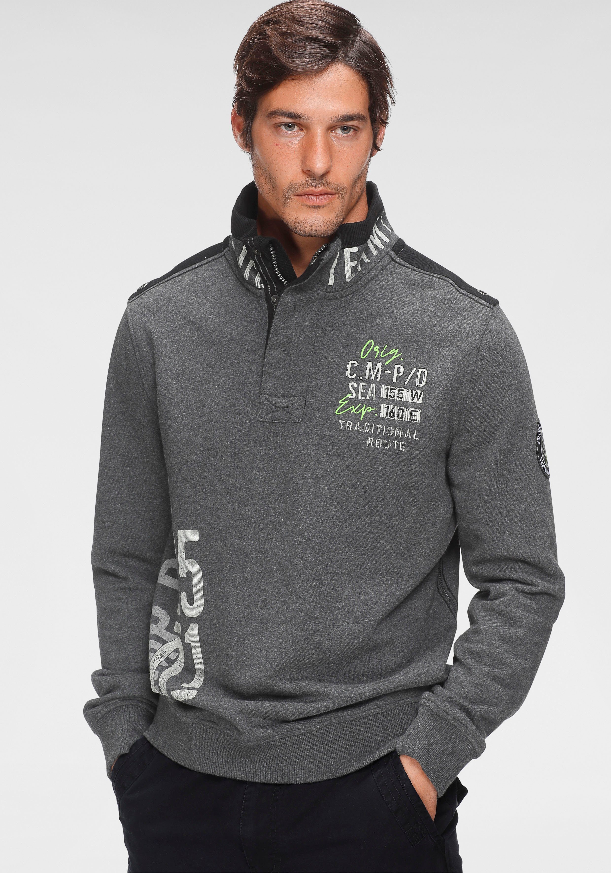 CAMP DAVID Sweatshirt mit Logoprint online kaufen | OTTO