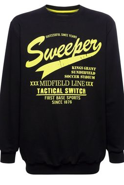 Men Plus Sweatshirt Men+ Sweatshirt SWEEPER Bauchfit bis 80/82