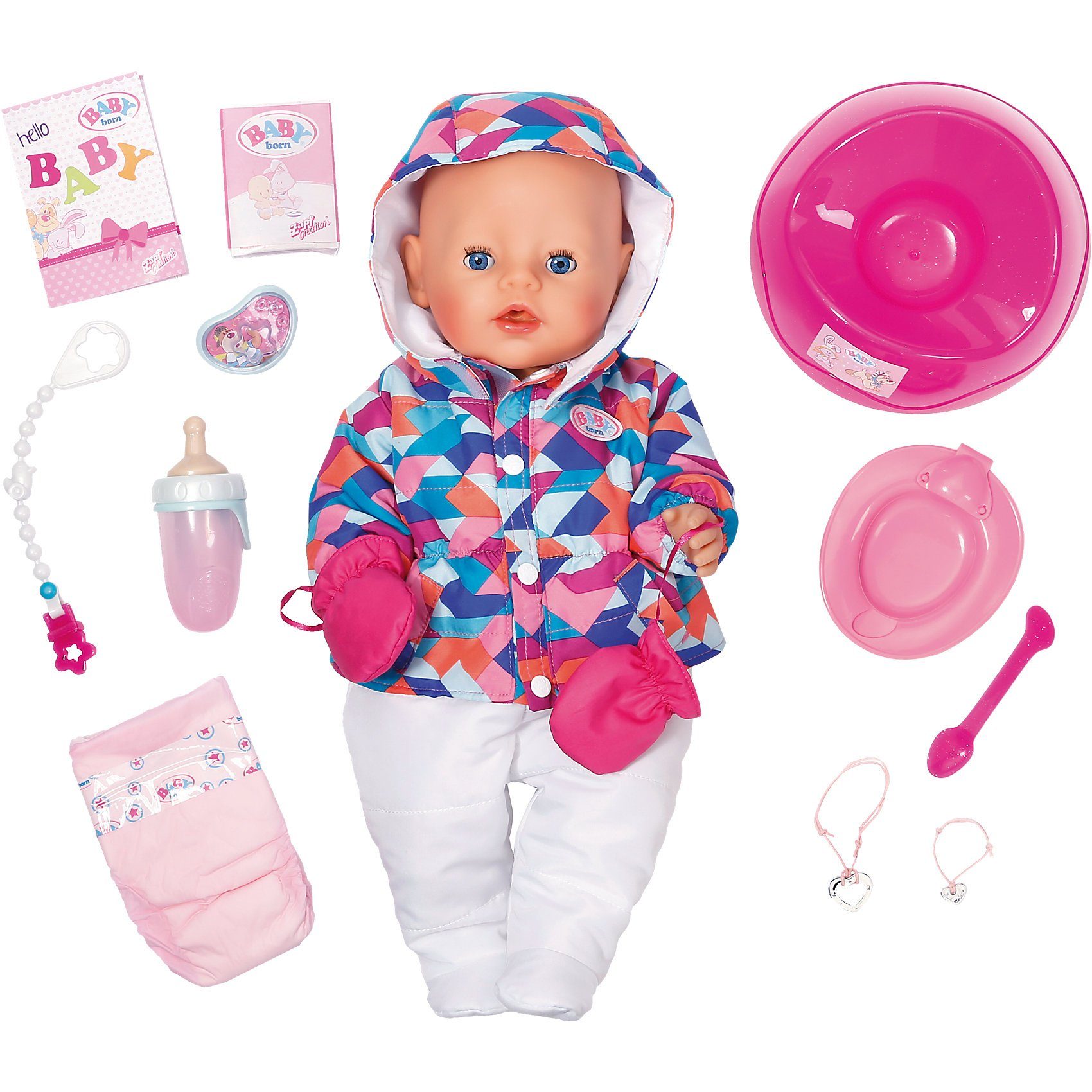 Zapf Creation® Exklusiv BABY born® Babypuppe im Winter ...