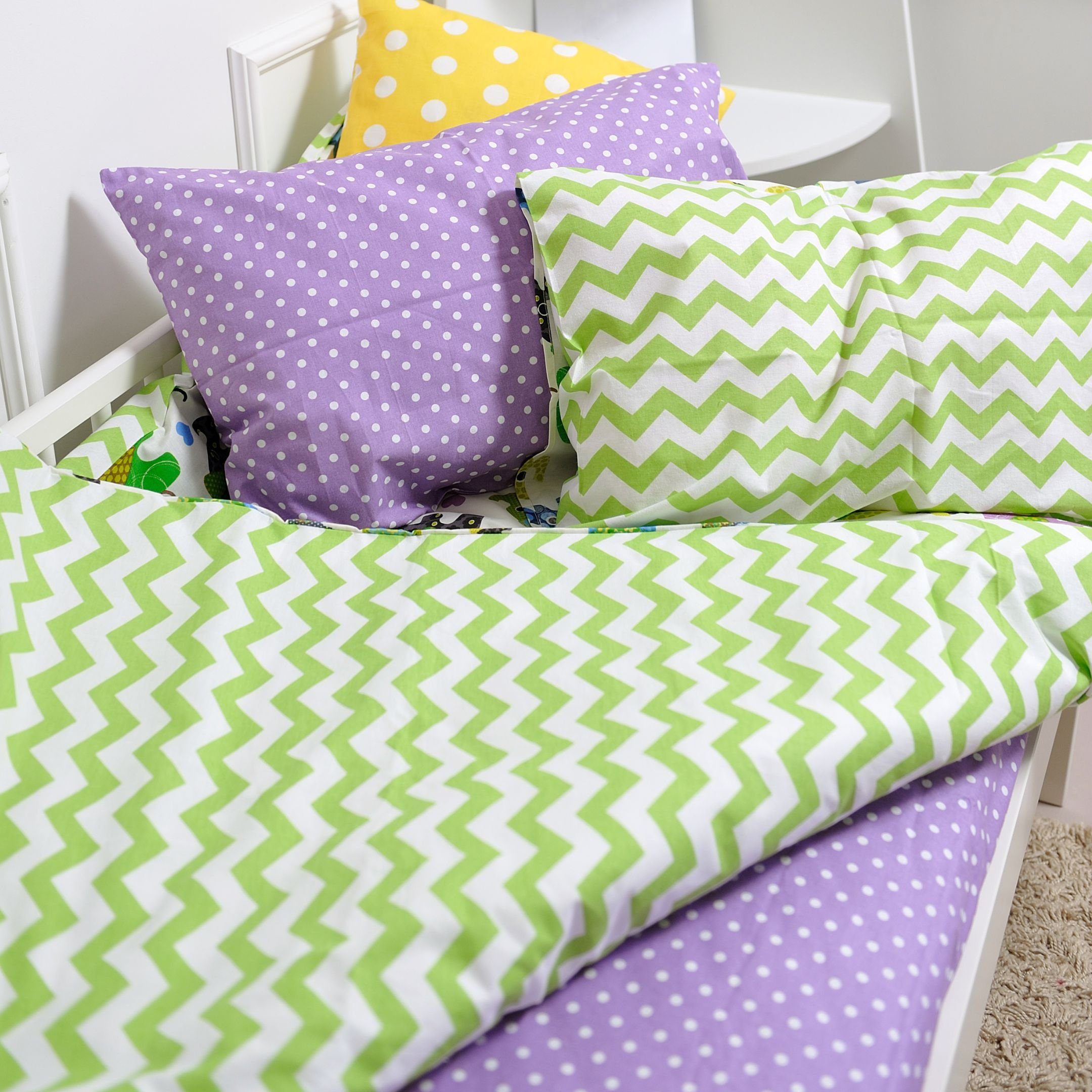 Babymajawelt Spannbettlaken Spannbetttuch Baumwolle für Babybett günstig online kaufen