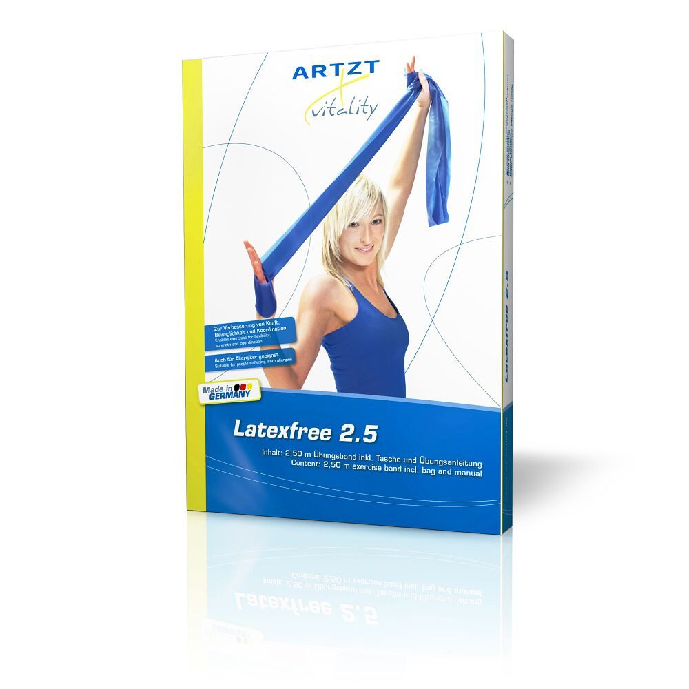 ARTZT vitality Physiobänder Fitnessband latexfrei, Made in Germany