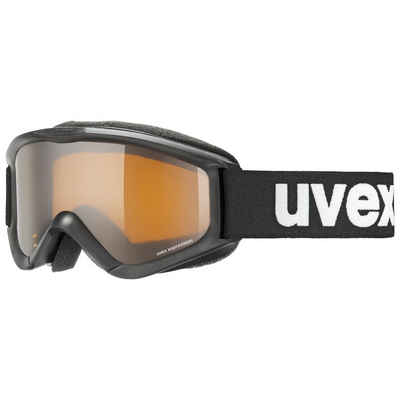 Uvex Skibrille, (1-St), uvex Unisex Kinder, speedy pro Skibrille black/lasergold