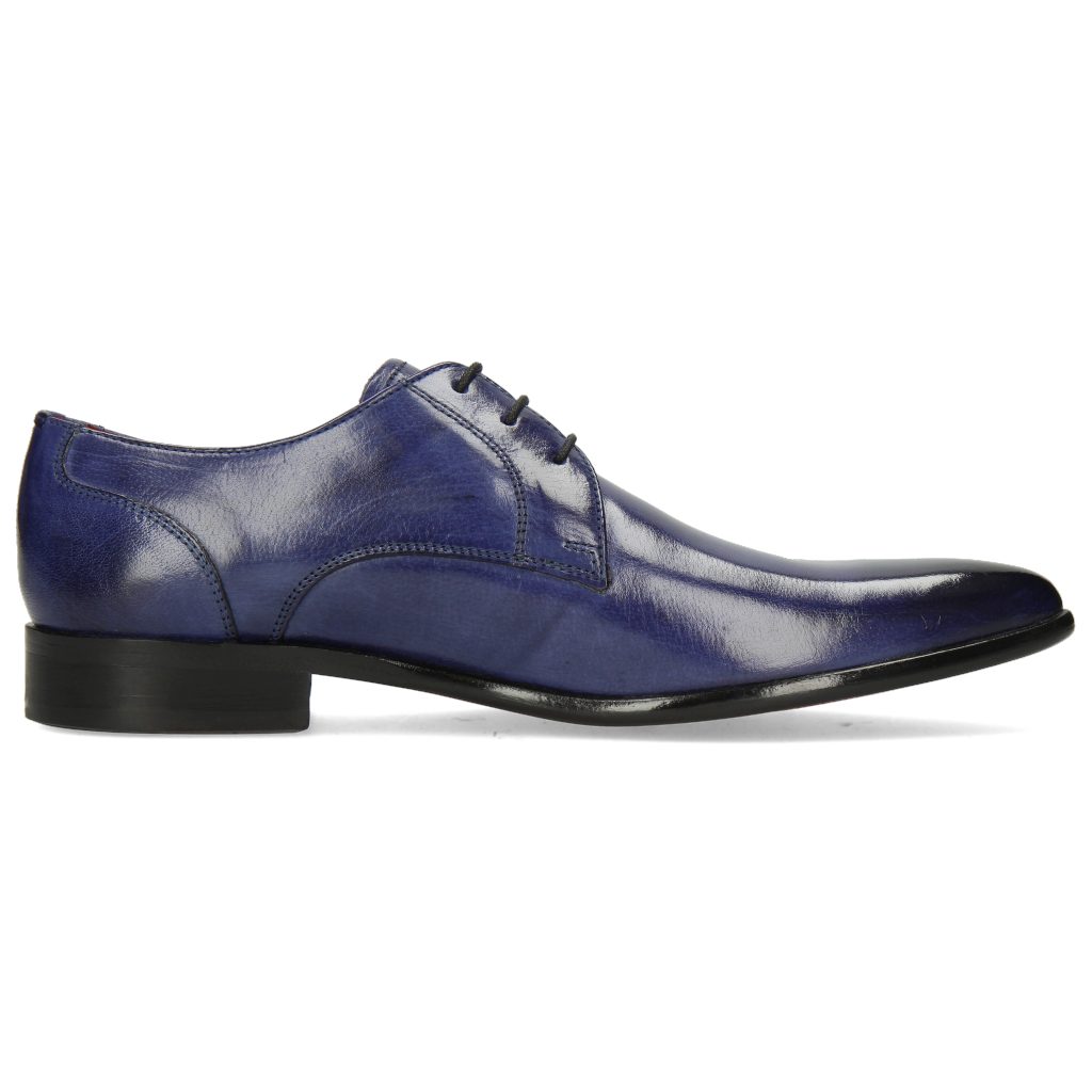Melvin & Hamilton Toni 1 Leder-Schnürschuhe für Herren Schnürschuh Flache Absätze, Echtes Leder, Gold Rated, Vegetabile Gerbung