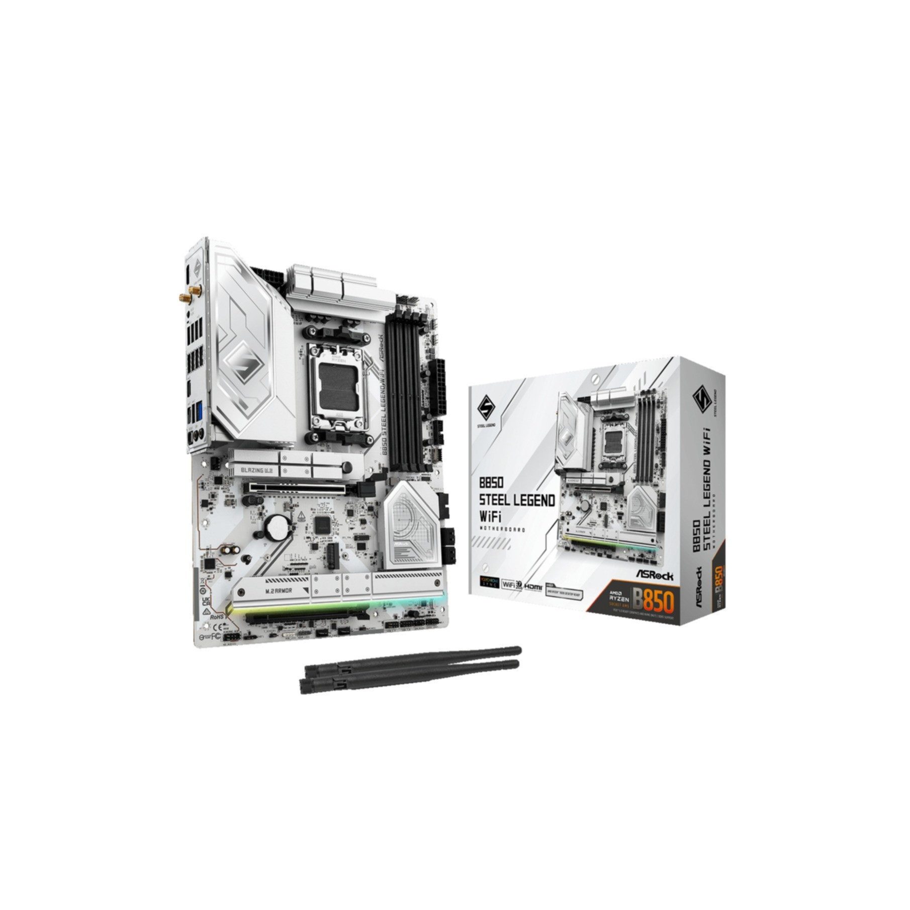 B850 Steel Legend WiFi Mainboard