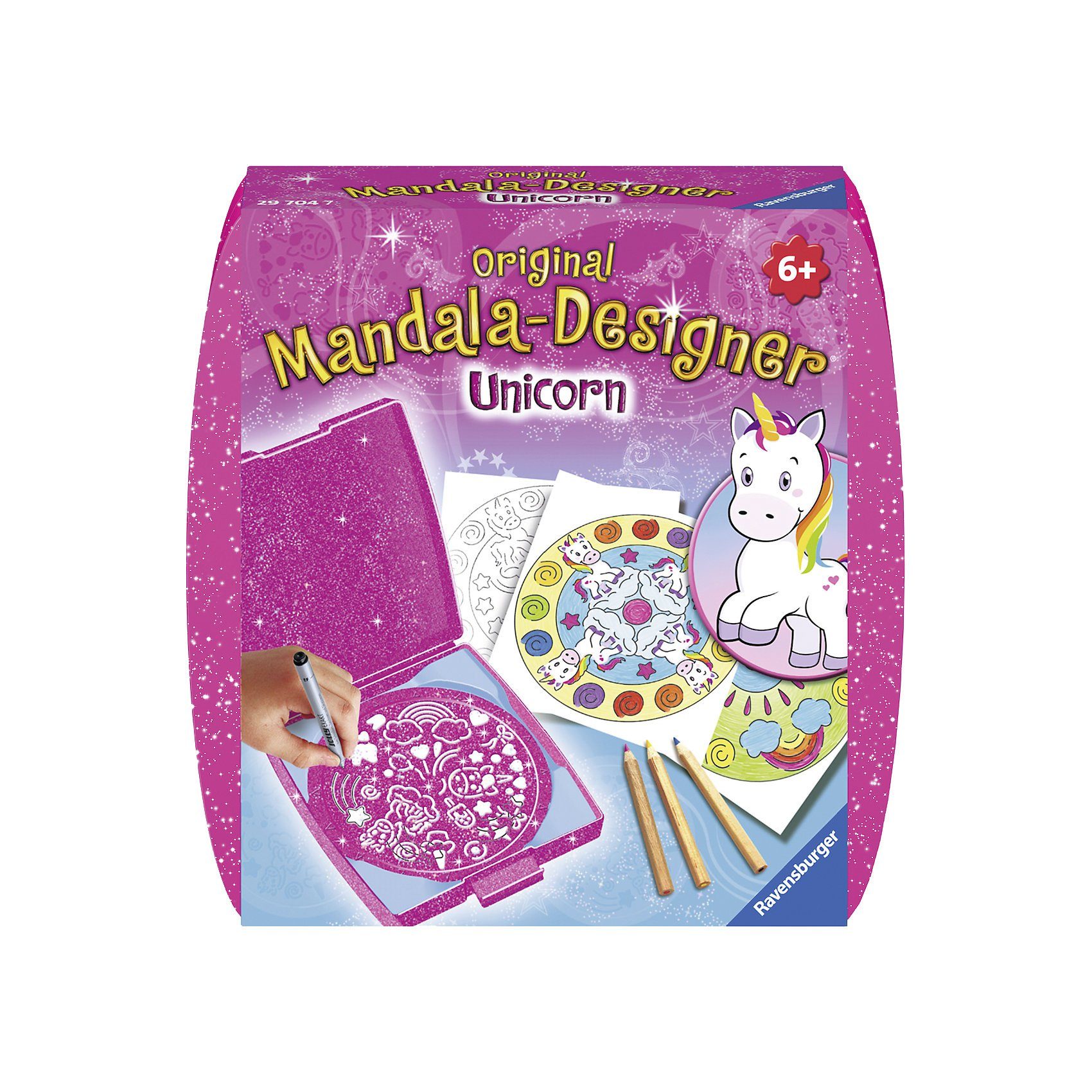 Ravensburger Filly Mandala Designer Mini - Kreativ-Set Für Unterwegs