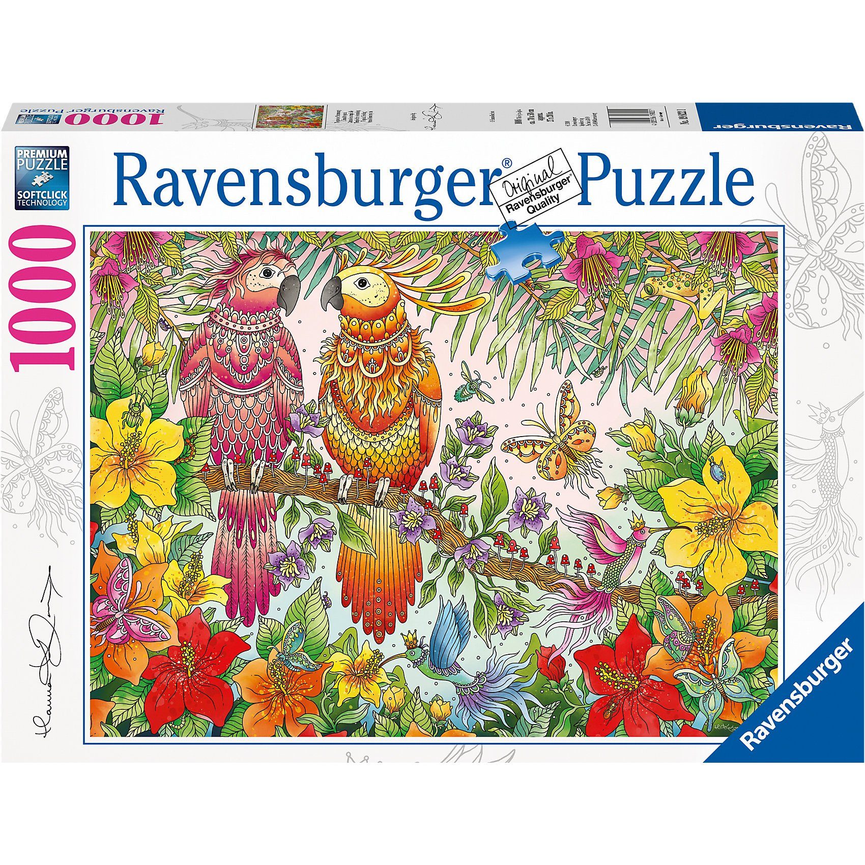 Ravensburger puzzle 1000 teile 70x50 cm tropische stimmung online