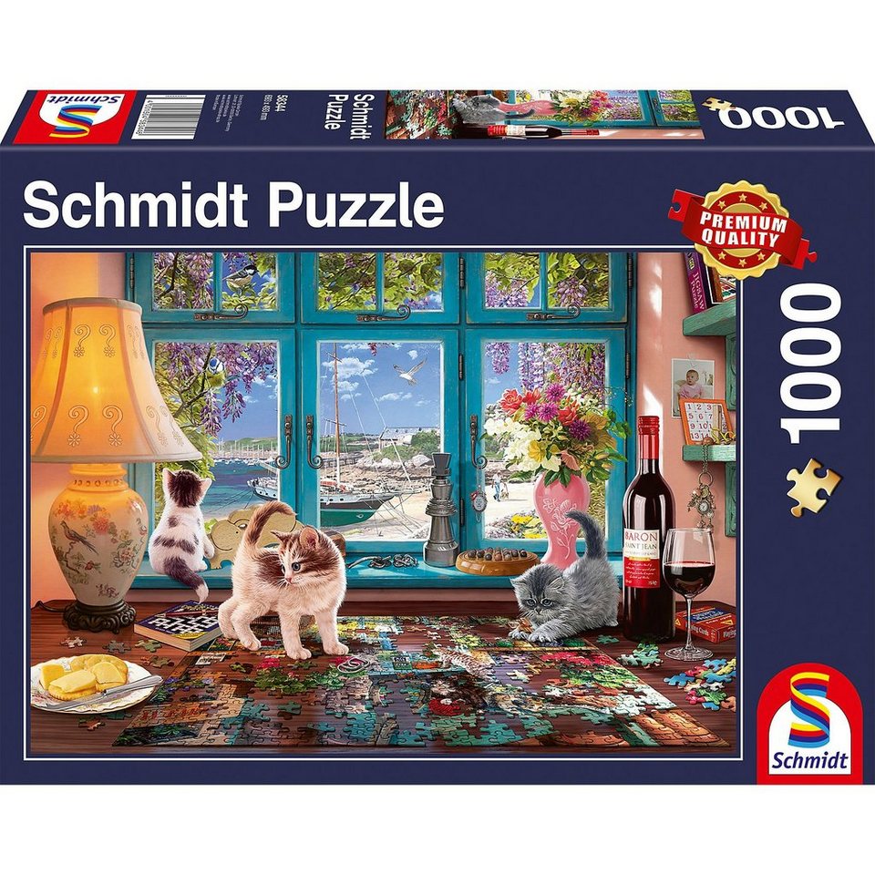Schmidt Spiele Puzzle 1000 Teile Am Puzzletisch OTTO Schmidt Spiele Puzzle 1000 Teile Am Puzzletisch OTTO