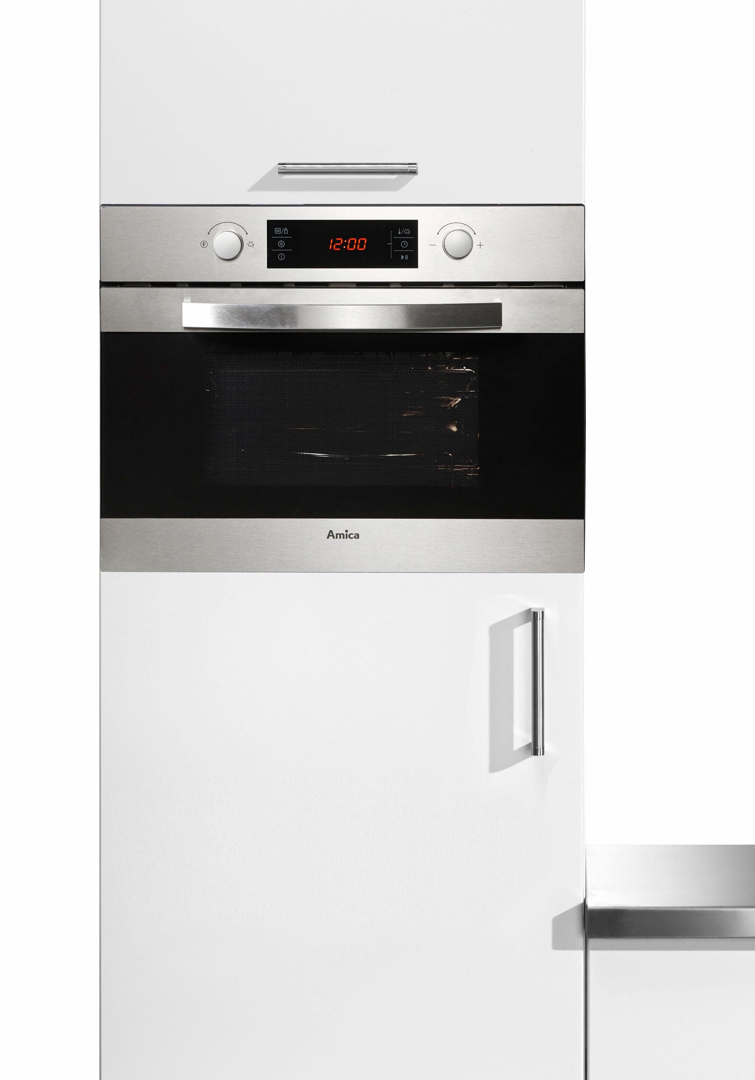 Amica Backofen mit Mikrowelle EBC 13558 E, mit Einbau-Mikrowelle - Amica