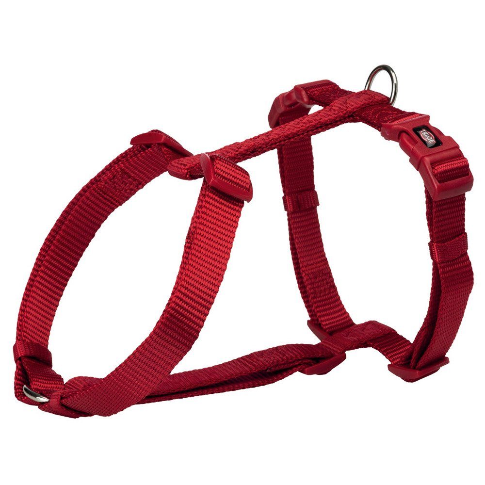 TRIXIE Hunde-Geschirr Premium H-Geschirr rot günstig online kaufen