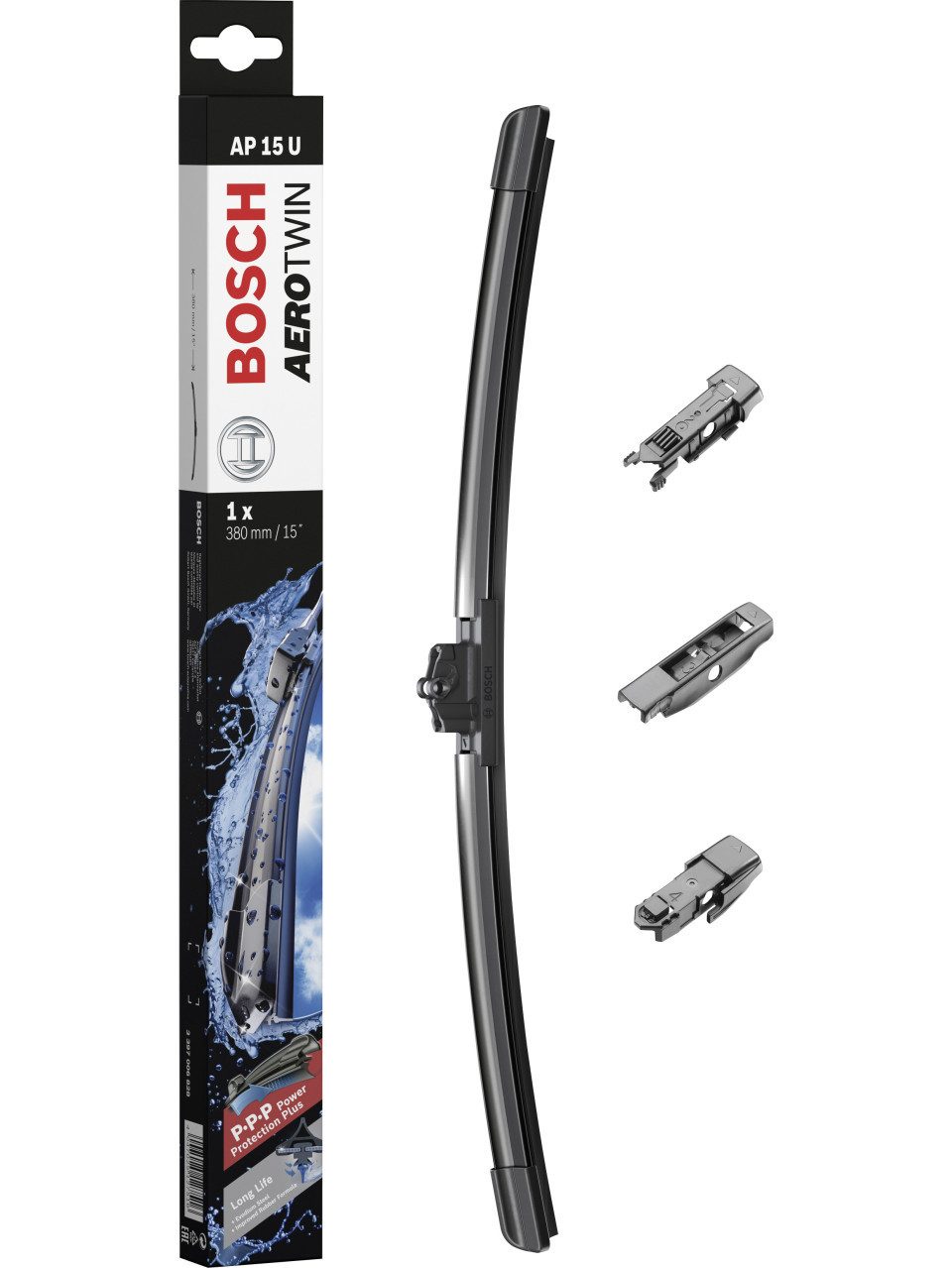 BOSCH Scheibenwischblätter Bosch Scheibenwischer Wischblatt Aerotwin AP15U