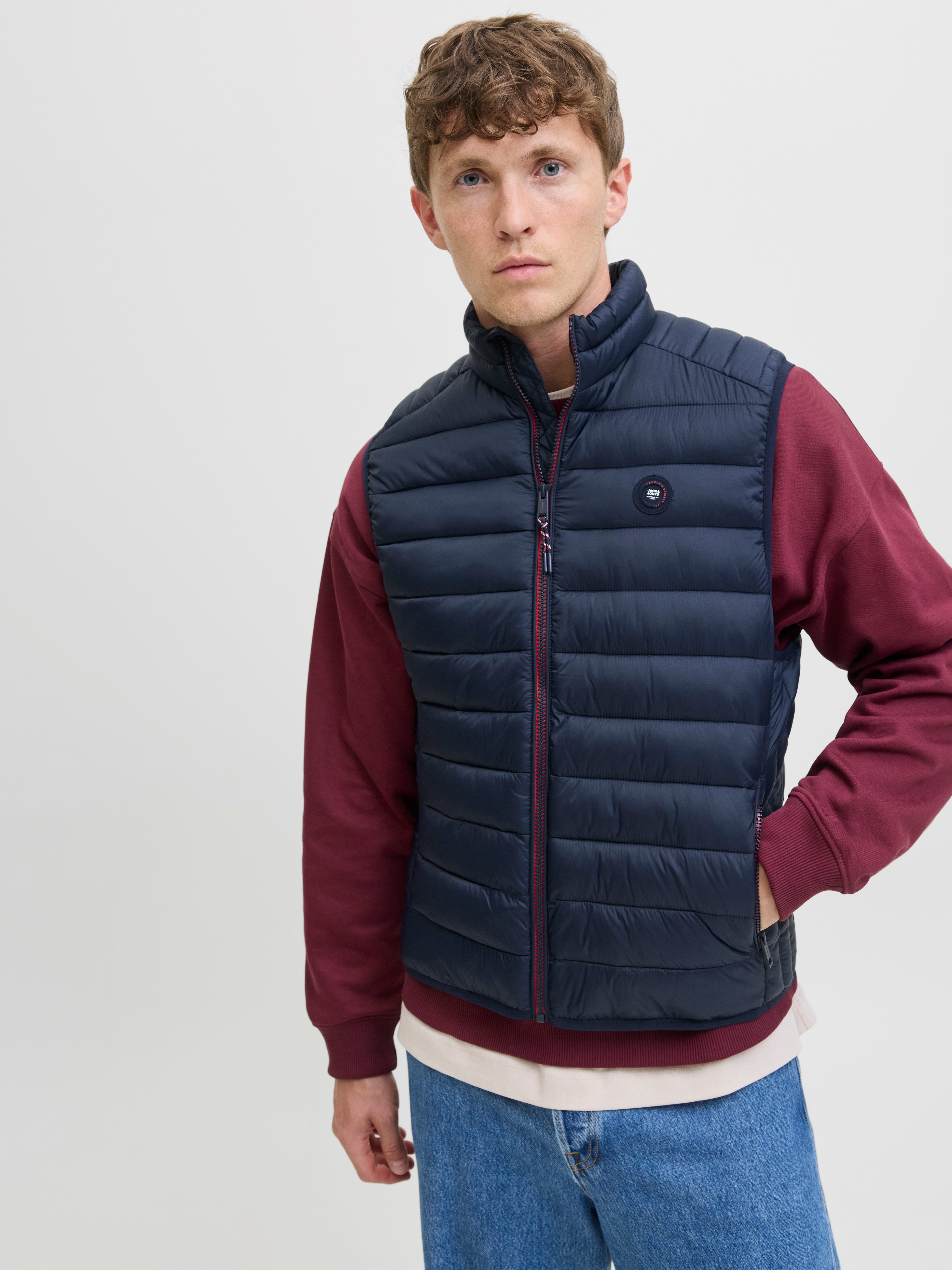 Jack & Jones Steppweste JJEBRADLEY LIGHT BODYWARMER COLLAR NOOS
