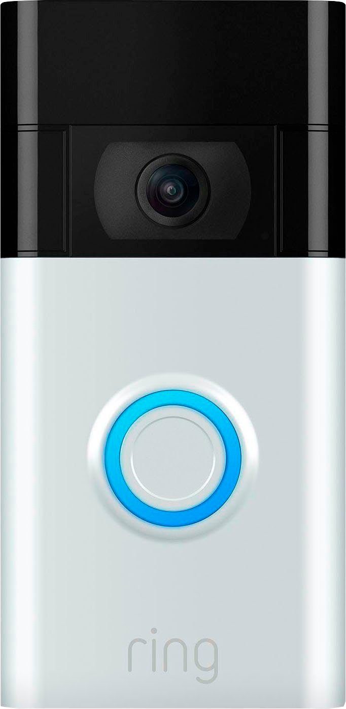 Ring Video Doorbell Überwachungskamera (Außenbereich) satin nickel