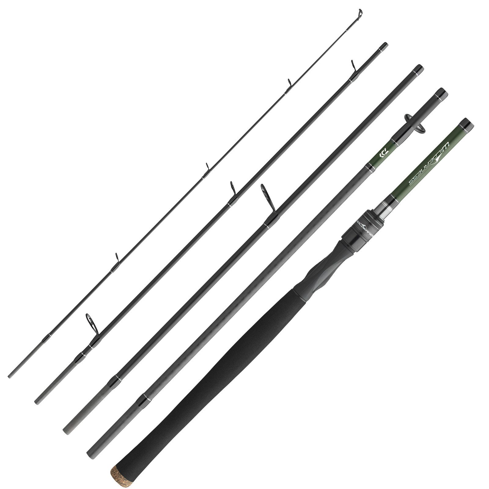 Daiwa Spinnrute, (5-tlg), Daiwa Wilderness Travel 2,30m 7-32g Reise-Spinnrute