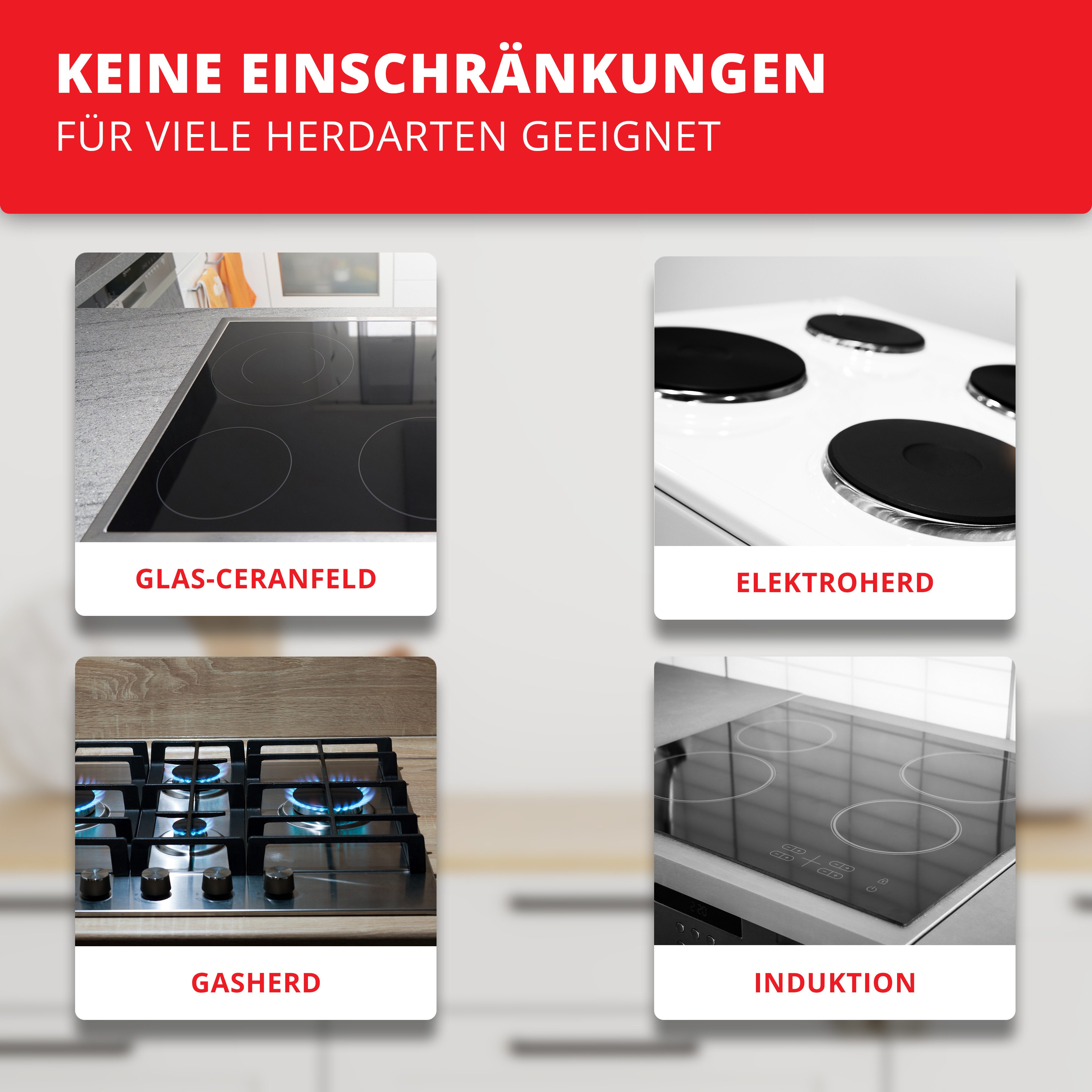 Grafner Entsafter Dampfentsafter 8L Edelstahl Schlauch + Klemme Fruchtentsafter, Töpfe aus Edelstahl, Induktiongeeignet, Glasdeckel mit Knauf