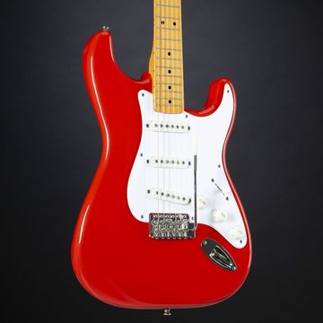 Squier E-Gitarre, Classic Vibe '50s Stratocaster MN Fiesta Red - E-Gitarre