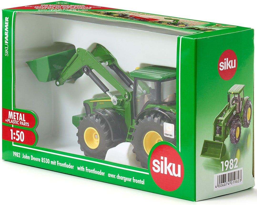 Siku Spielzeug-Traktor SIKU Farmer, John Deere mit Frontlader (1982) günstig online kaufen