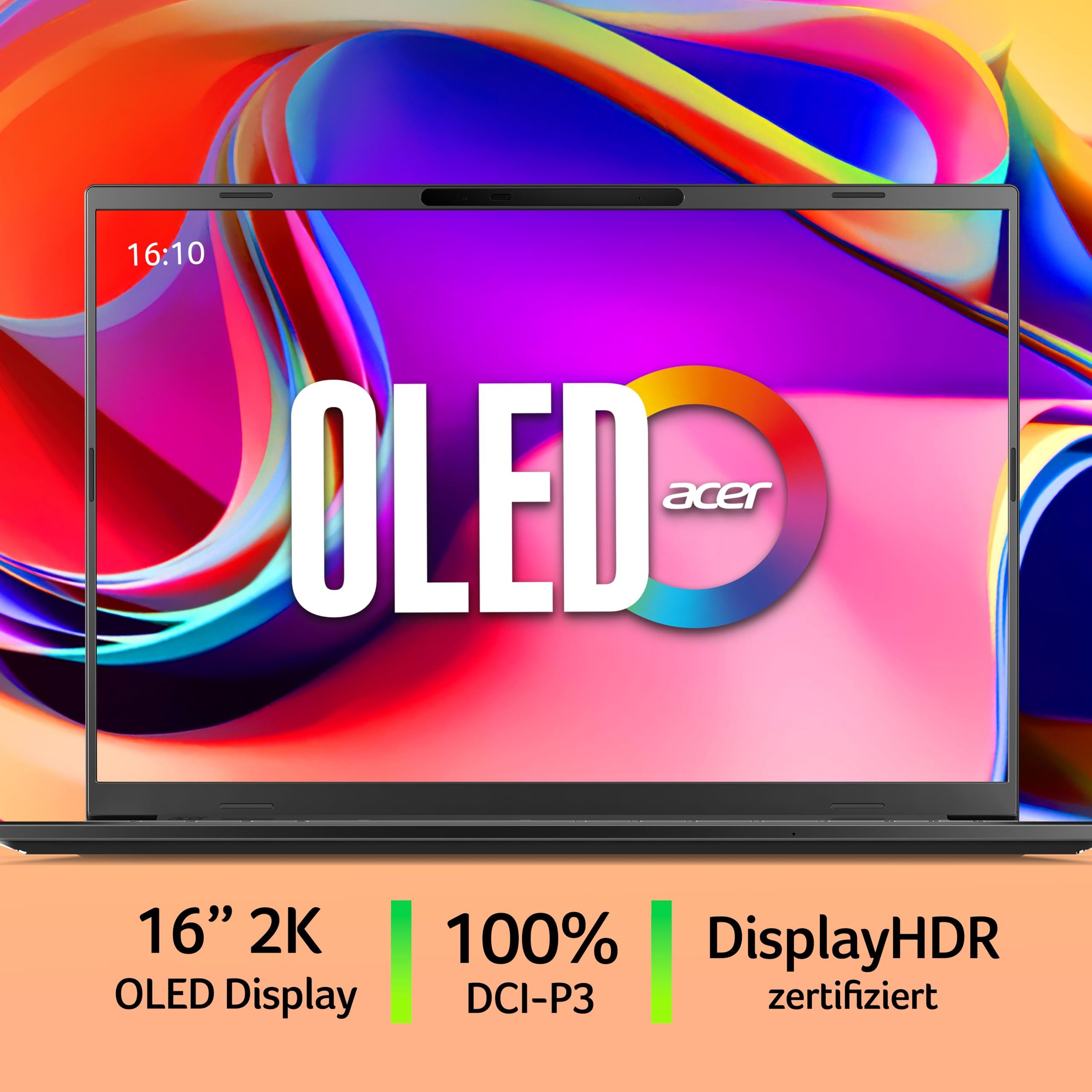 Acer A14-61M-R619 Notebook (OLED-Display, 16GB RAM, 1TB SSD, AMD Ryzen AI 5)