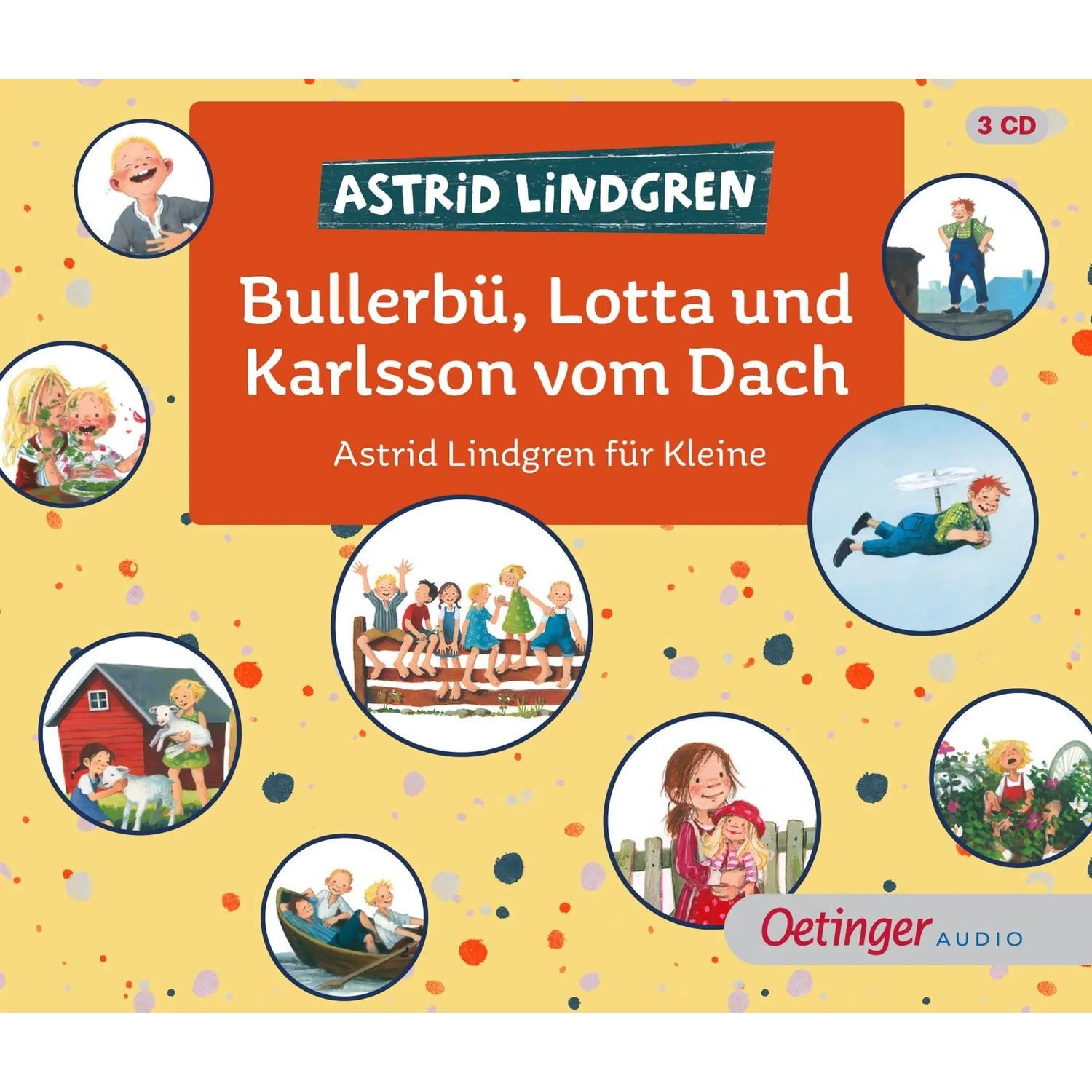 Oetinger Hörspiel Bullerbü, Lotta und Karlsson vom Dach