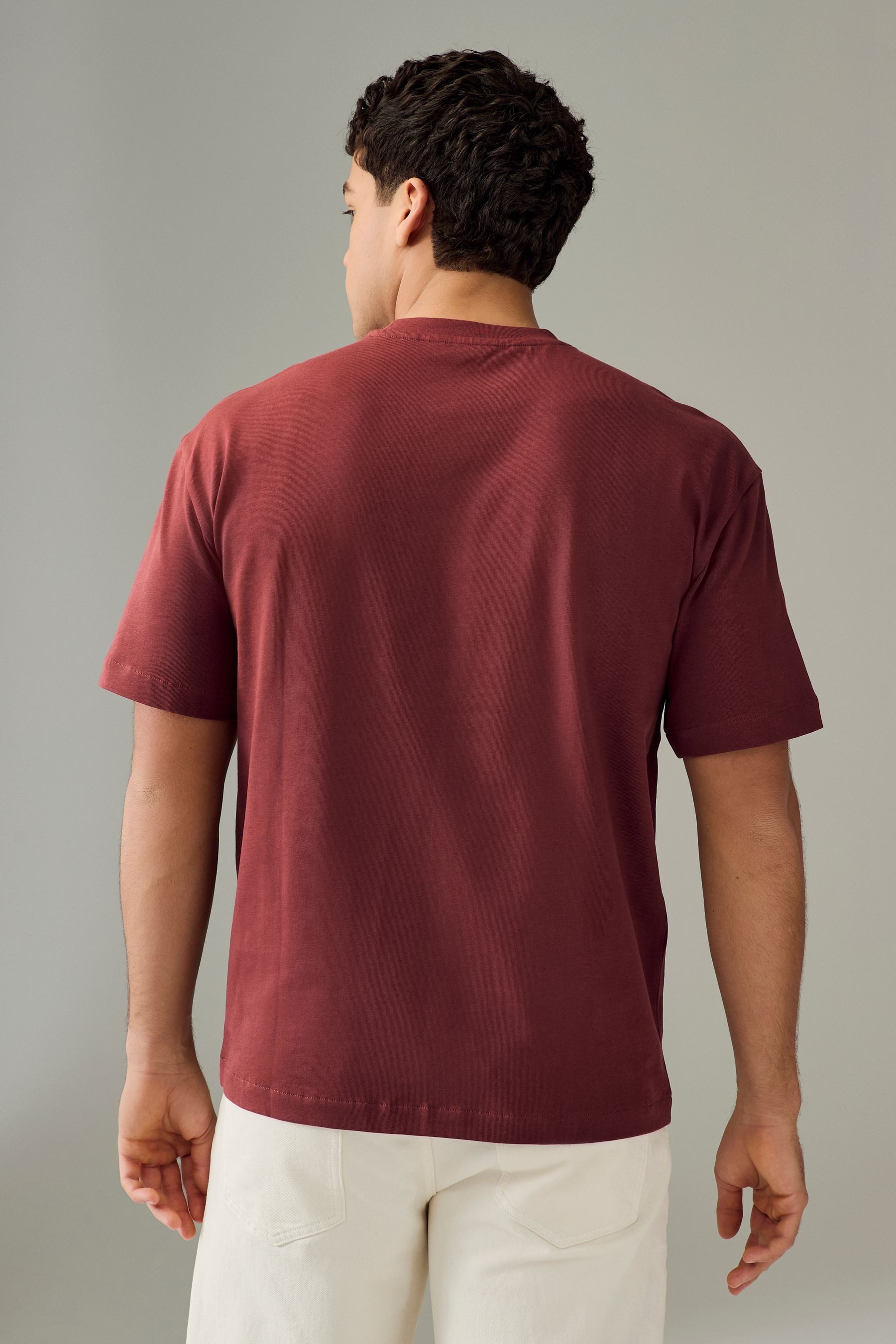 Next T-Shirt Schwere Relaxed Fit T-Shirts günstig online kaufen
