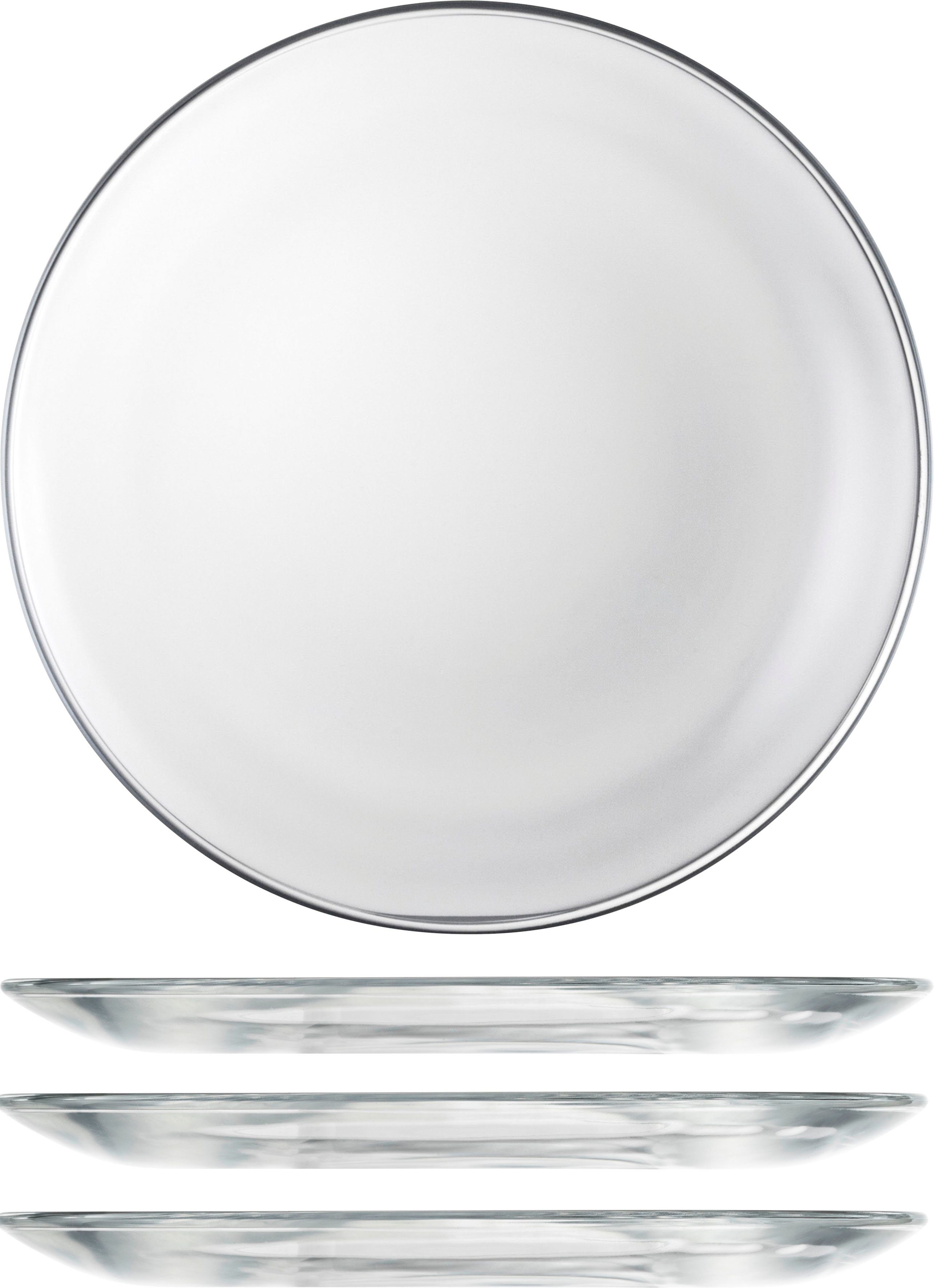 Eisch Germany Salatteller 30056722, (4 St), Kristallglas, Ø 21 cm