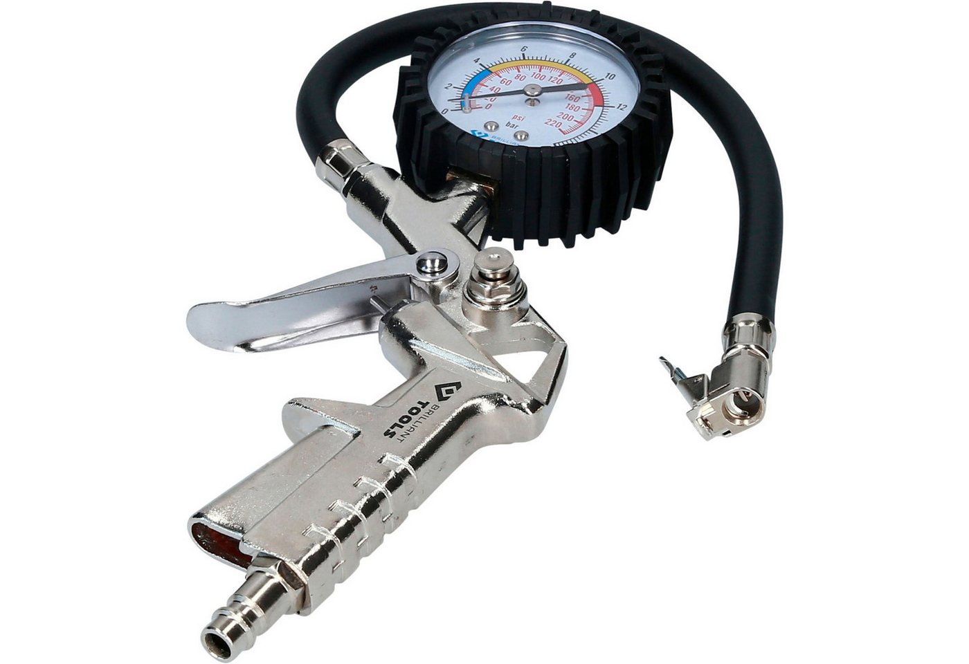 Thumbnail - Brilliant Tools Montagewerkzeug BRILLIANT TOOLS Reifenfüllmesser 0-16 bar - BT691019