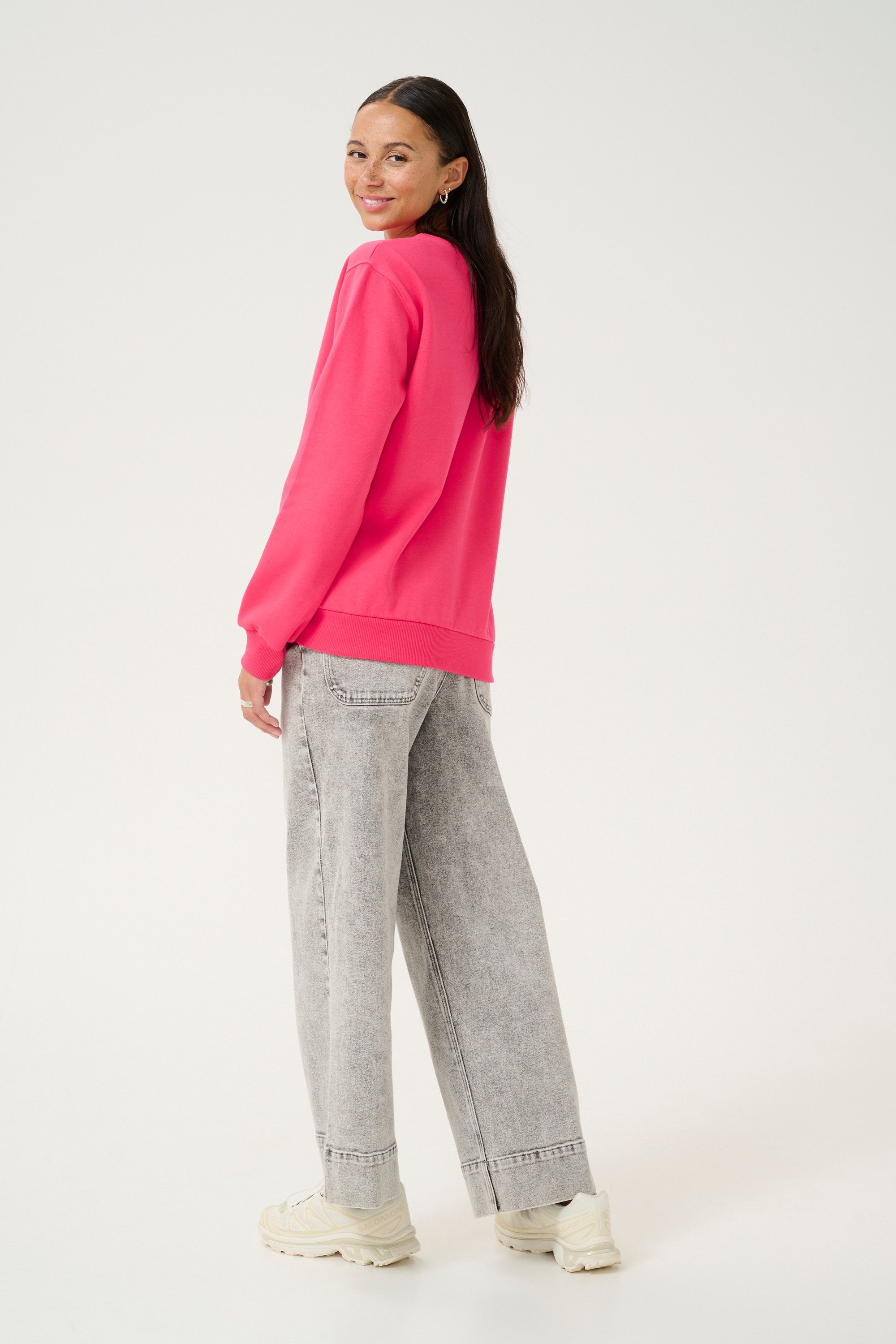 KAFFE Fleecepullover Sweatshirt KAviola