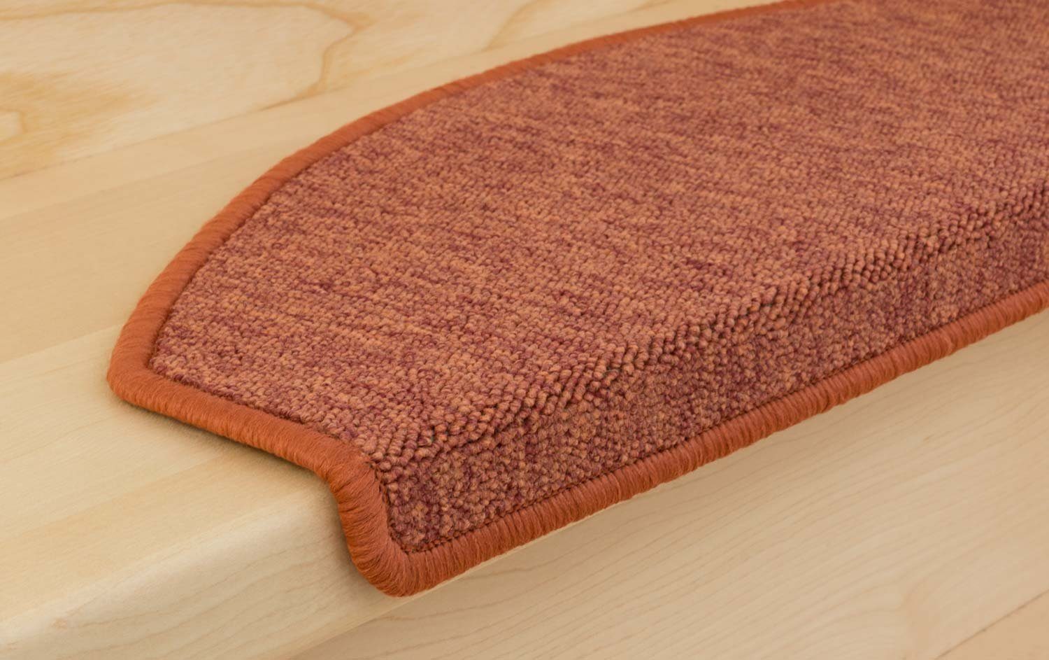 Metzker® Stufenmatte Stufenmatten Rambo New Halbrund Einzeln und SparSet´s, halbrund, Höhe: 5 mm, 15 Stück im Set - Terra – Bild 4 von 5