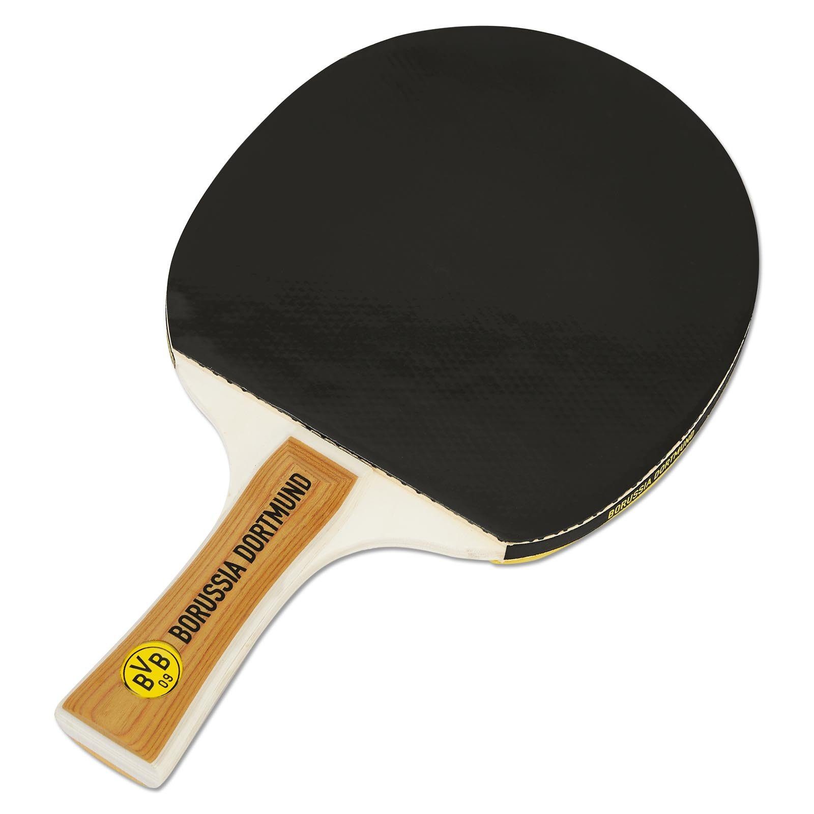 BVB Tischtennisschläger BVB Tischtennis-Set (Set, 4-tlg., mit Bällen, - mit Tasche)