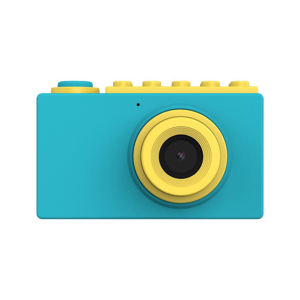 Camera 2 mit wasserdichtem Gehäuse, Blau Kompaktkamera
