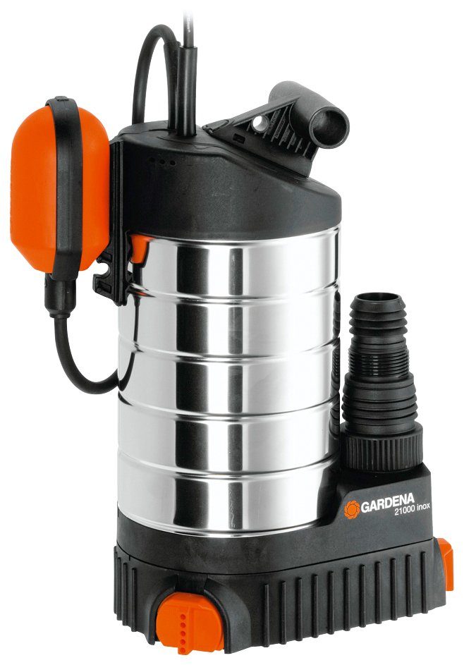 GARDENA Tauchpumpe »Premium 21000 inox«, 21.000 l/h max. Fördermenge