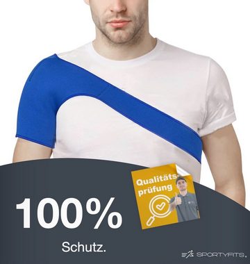 Sportyfits® Bandage Bandagen Set 7 Teilig mit Ellenbogen-, Fuß-, Schulter- und Kniebandage (7-tlg)