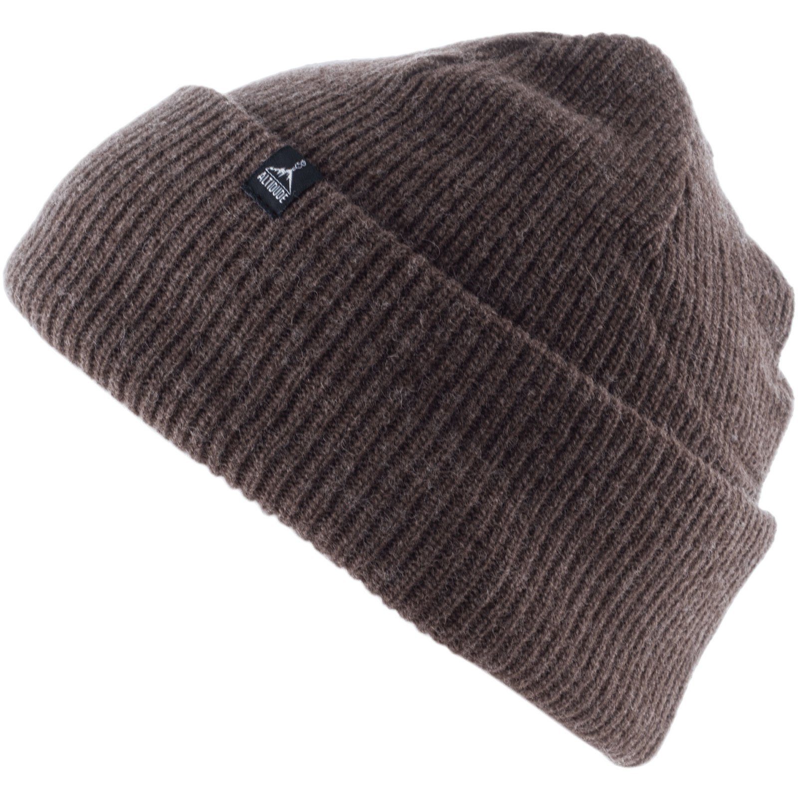 ALTIDUDE Beanie Winter Mütze Hermit Rip Grob Strickmütze Unisex Beanie  Merino Wolle