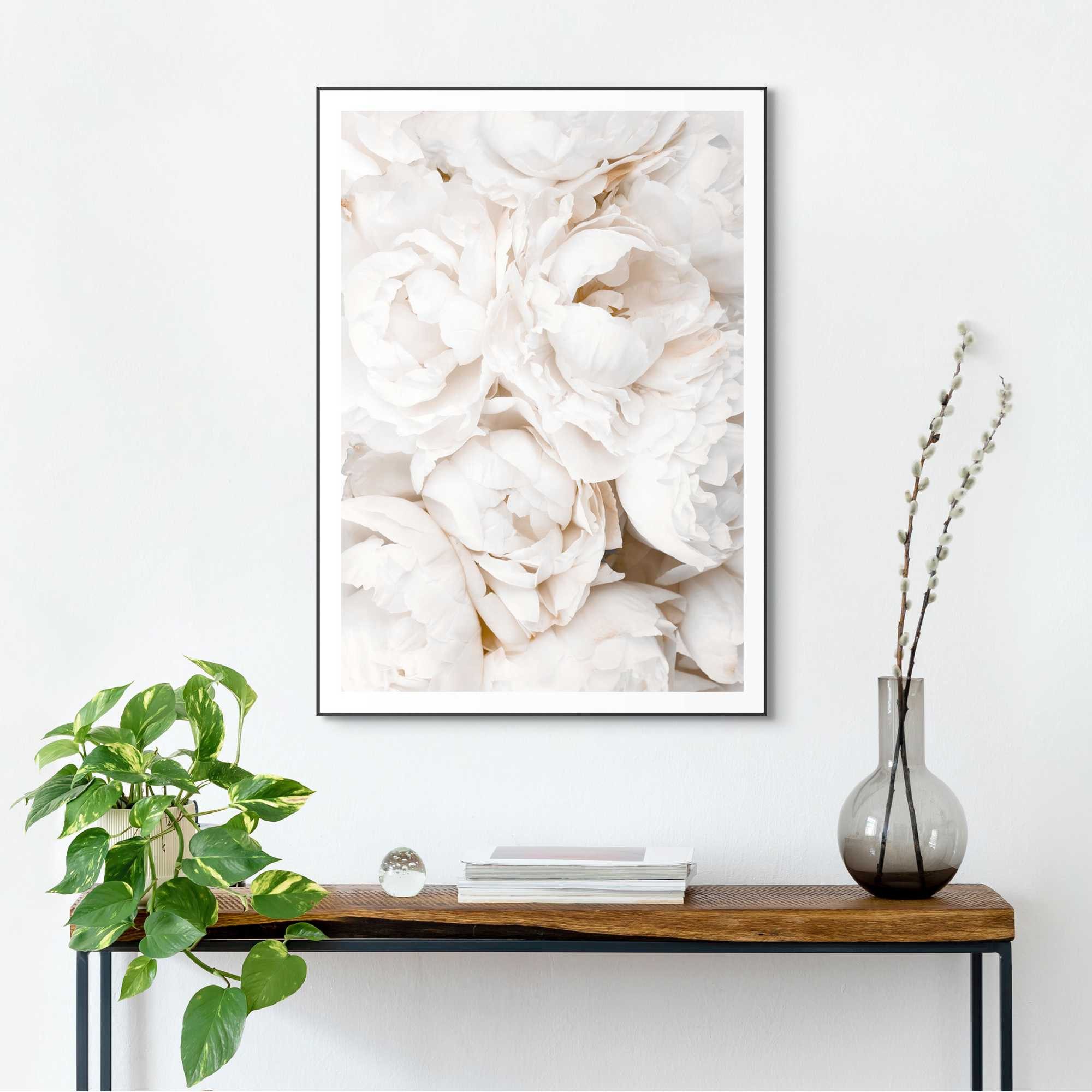 Reinders! Bild mit Rahmen White Roses günstig online kaufen