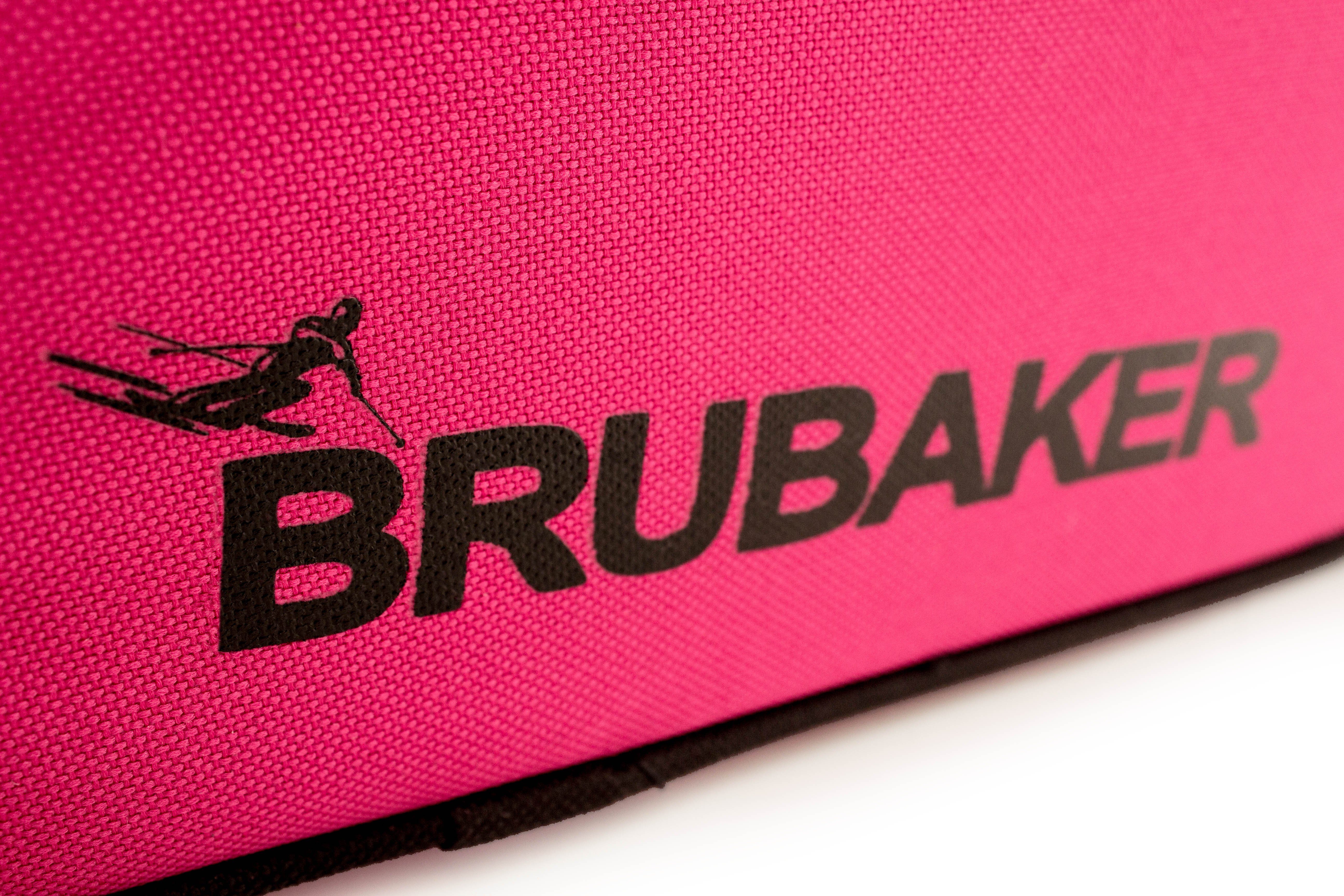 BRUBAKER Sporttasche Tasche Rucksackfunktion Skitasche (1-tlg., schnittfest), für Grau Pink Skistiefel Skischuhe, Ski Skischuhtasche, und reißfest mit für Komfort Helmtasche, und Rucksack Stiefeltasche