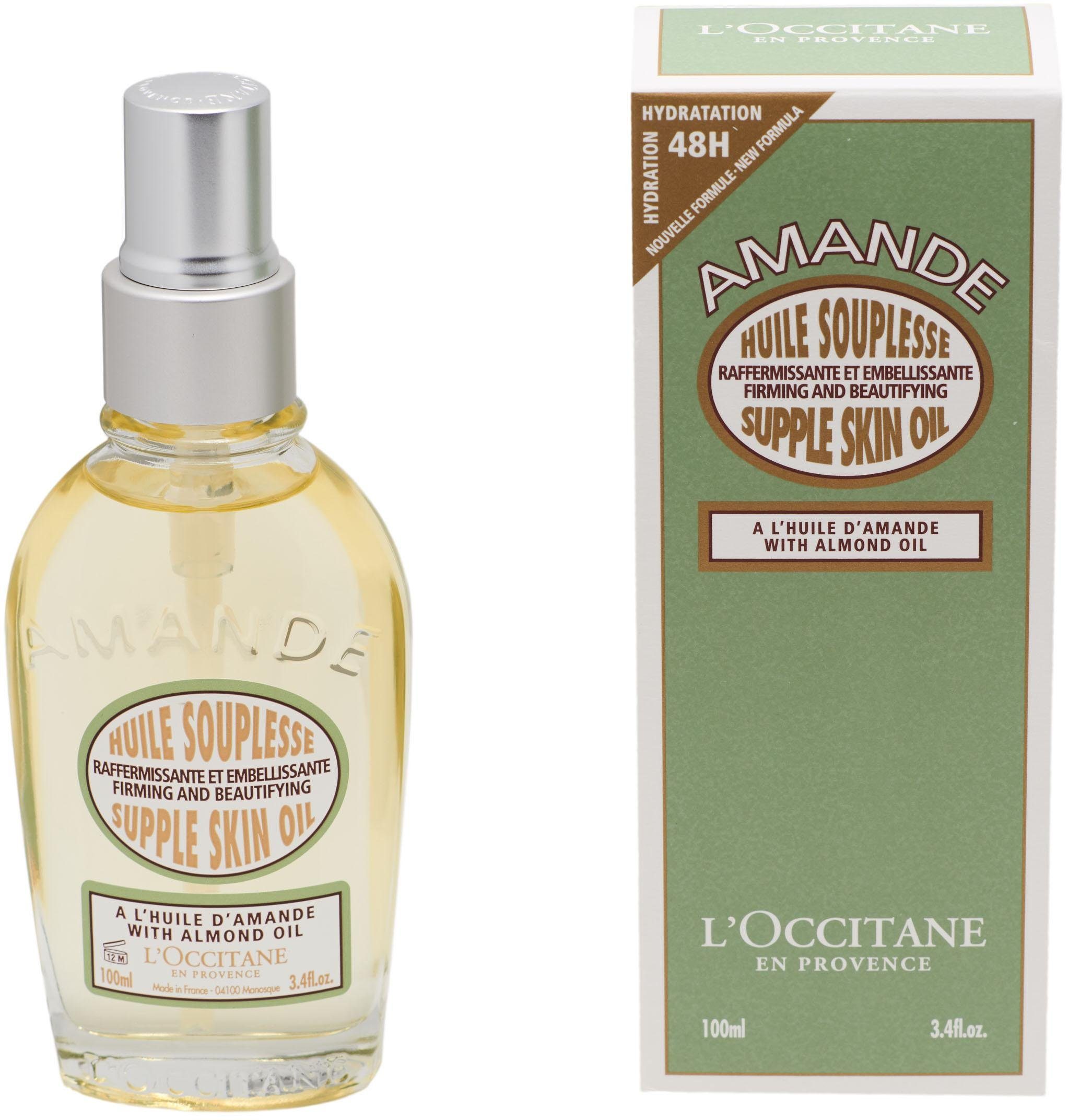 L'OCCITANE Körperöl »Amande Huile Souplesse«, mit Mandelöl und Omega 3
