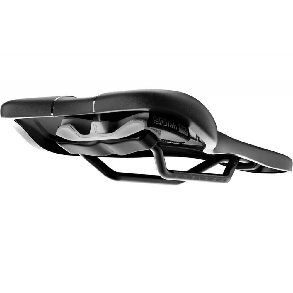 SQlab Fahrradsattel 612 ERGOWAVE active 2.2 Sattel Ergonomischer Rennradsattel Schwarz