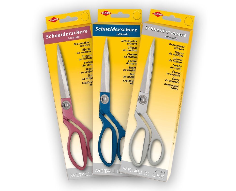 KLEIBER Universalschere Schneiderschere aus Edelstahl, 23,5cm, rostfreier Edelstahl