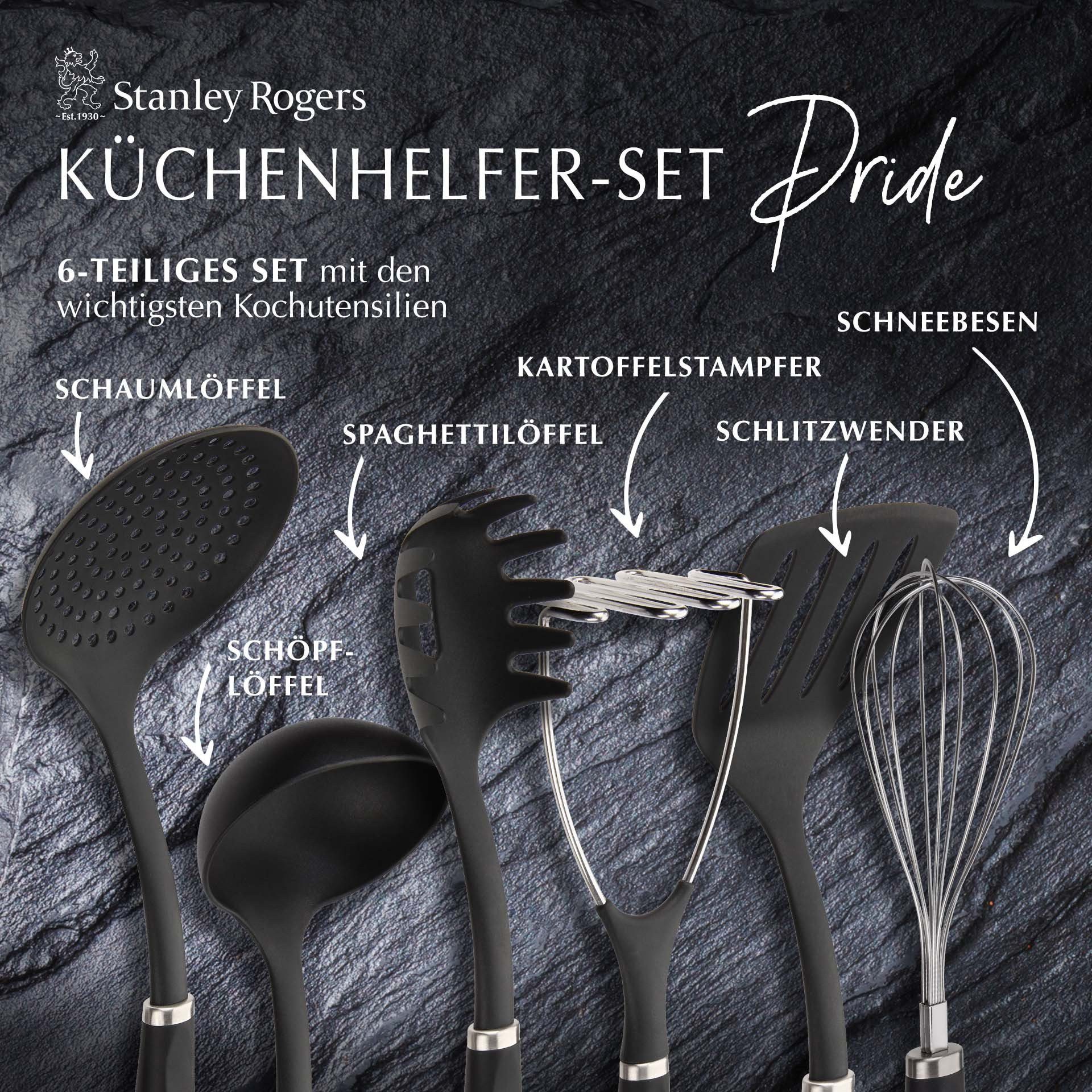 Stanley Rogers Kochbesteck-Set S. ROGERS Online-Set SR Küchenhelfer Sof