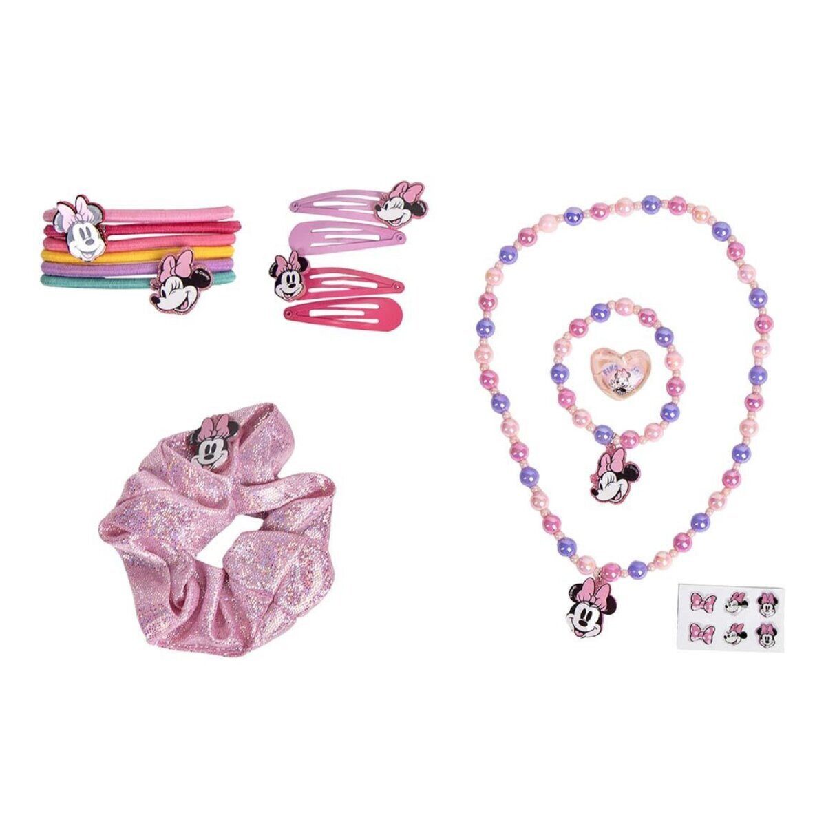 Disney Schmuckset Disney Minnie Mouse Haar-Accessoire-Set Süße Haarschmuck-Highlights
